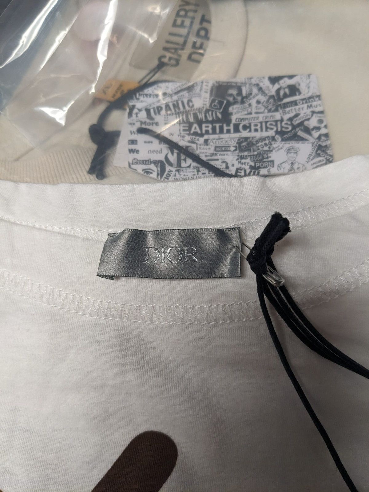 Dior CHRISTIAN DIOR X CACTUS JACK OVERSIZED T-SHIRT L WHITE Size US L / EU 52-54 / 3 - 9 Thumbnail