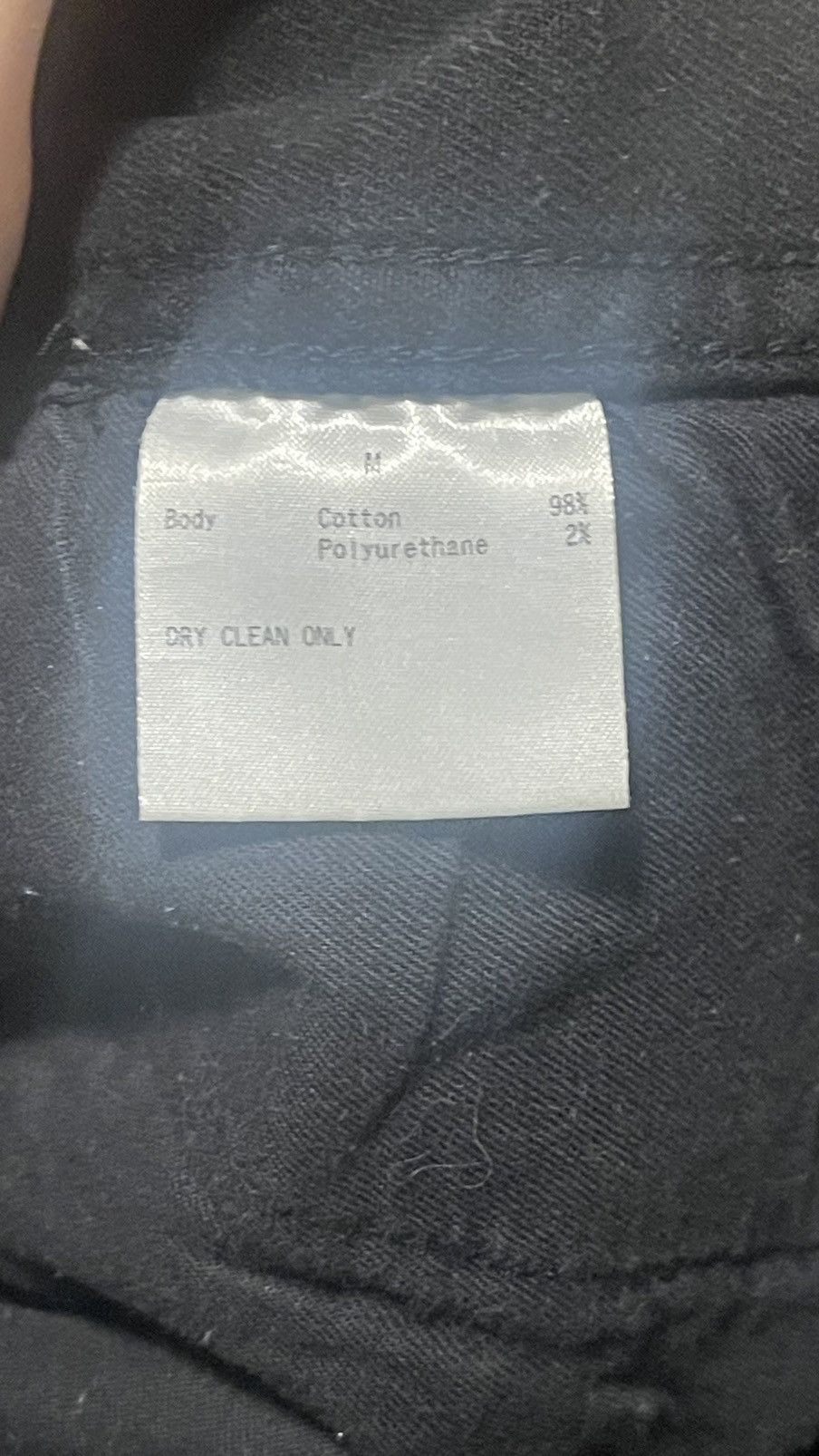 Vuja De Vuja dé Black zip work pants in black Size US 31 - 4 Thumbnail