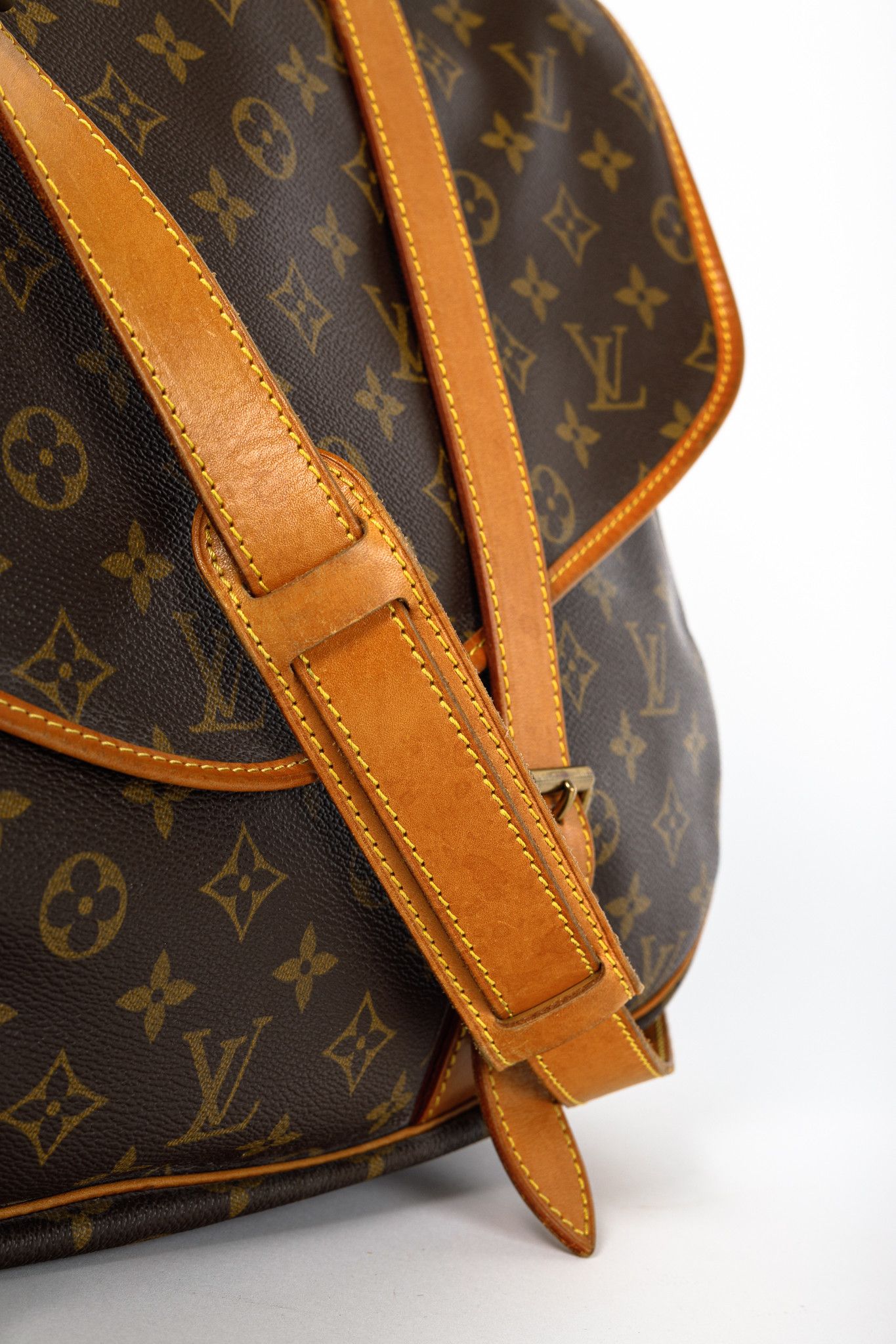 Louis Vuitton Louis Vuitton Saumur Monogram Canvas Large Satchel Size ONE SIZE - 7 Thumbnail