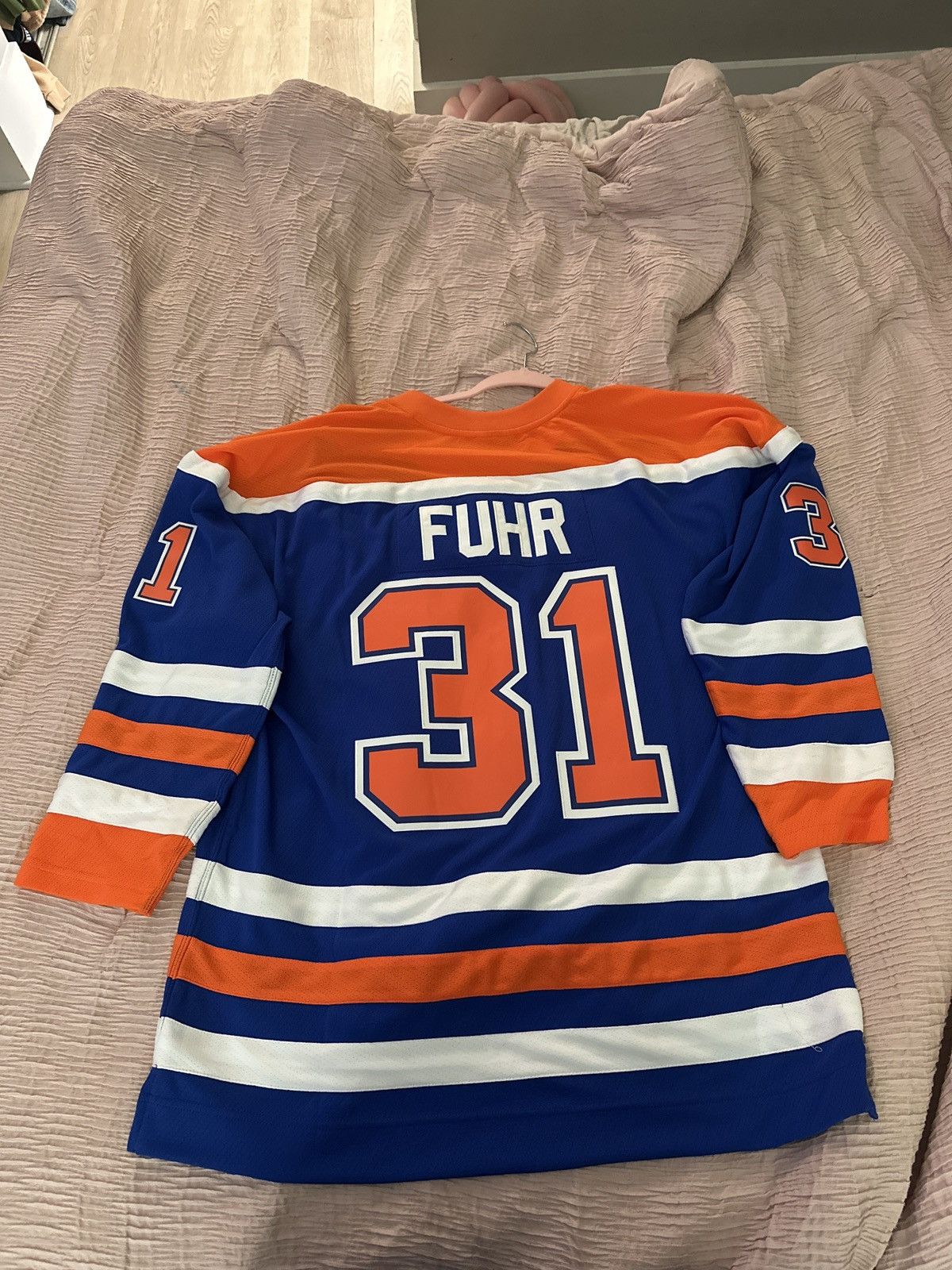 Mitchell & Ness Grant Fuhr Vintage Hockey Jersey Size US XL / EU 56 / 4 - 2 Thumbnail