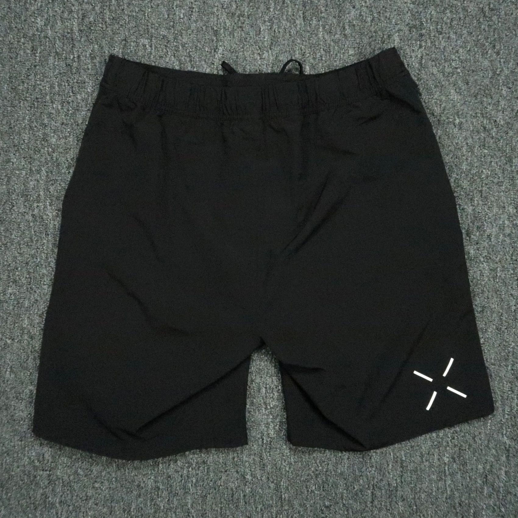 Ten Thousand Ten Thousand Shorts Mens XL Black Performance The Foundation Zip Pocket 9" Athletic Pockets Drawstring Size US 36 / EU 52 - 4 Thumbnail