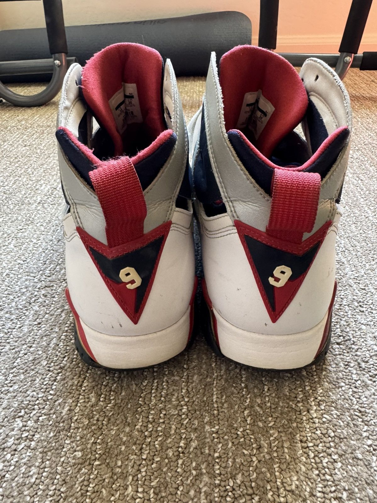 Jordan Brand × Nike Air Jordan 7 Olympic (2012) Size US 12 / EU 45 - 3 Thumbnail