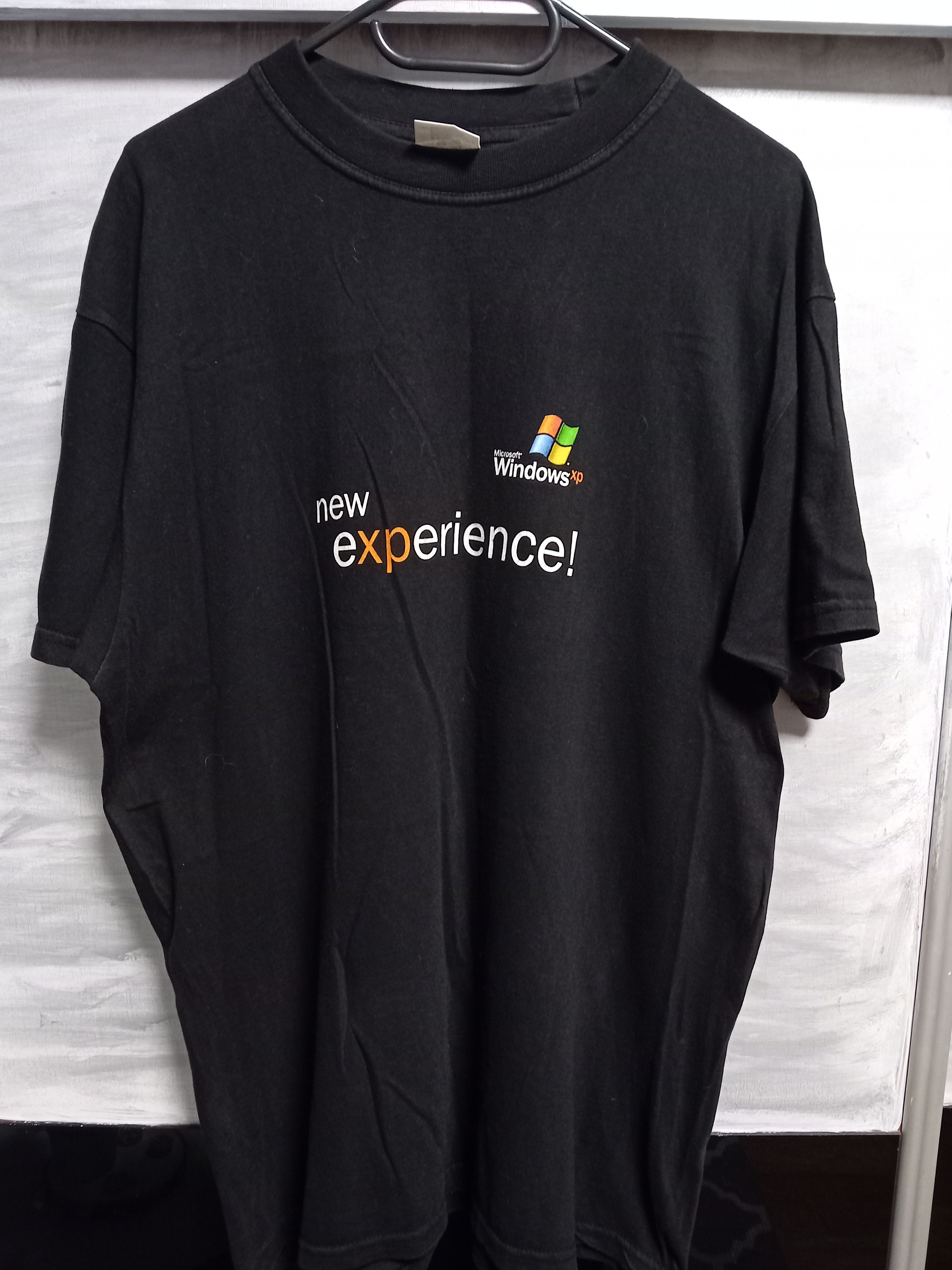 Microsoft × Streetwear × Vintage Windows XP New Experience 2001 IT ...