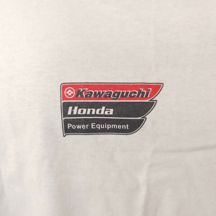 Gildan Kawaguchi Honda T Shirt Mens Size XL White Power Equipment Size US XL / EU 56 / 4 - 3 Thumbnail