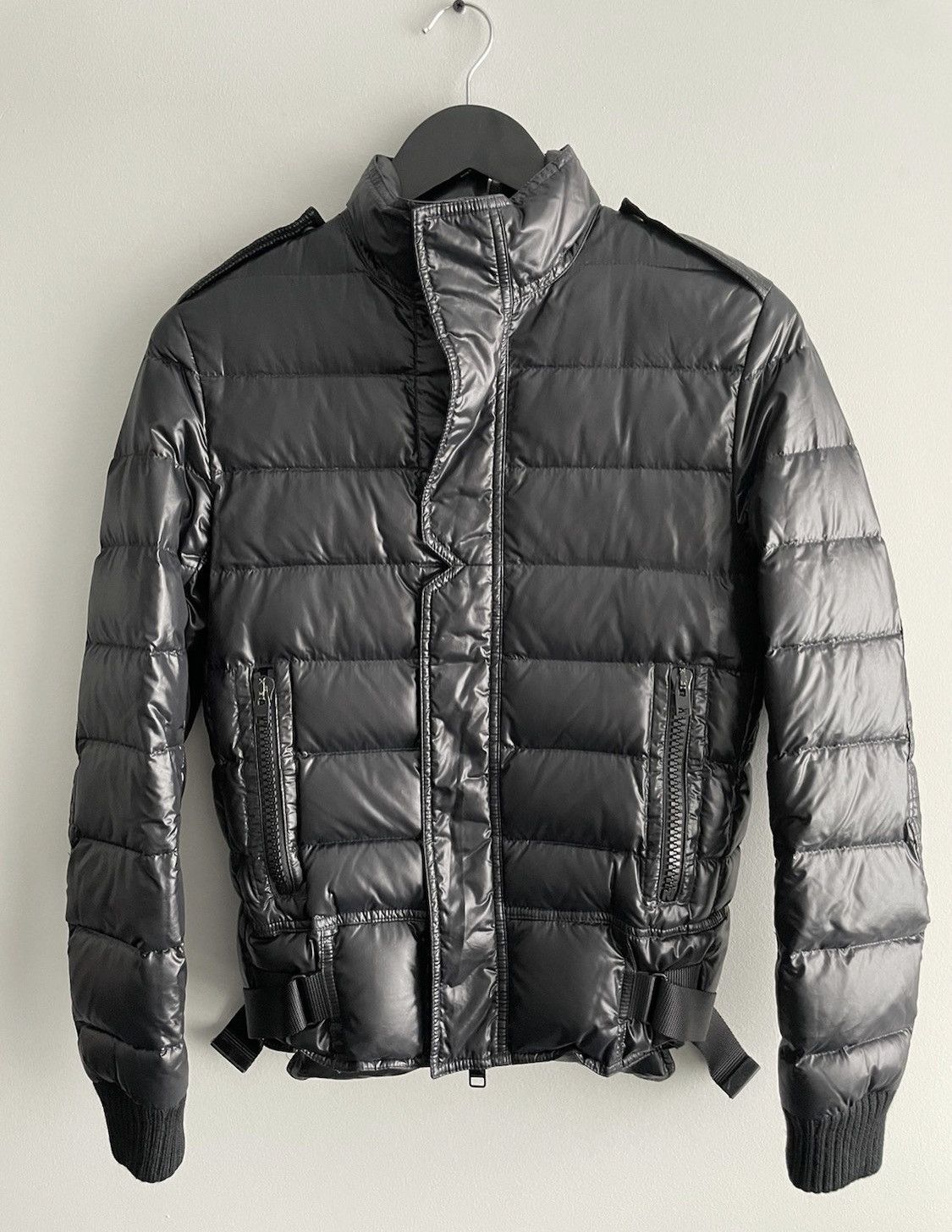 Image of Dior Homme Aw07 "navigate, Navigate" Puffer in Black, Men's (Size Small)