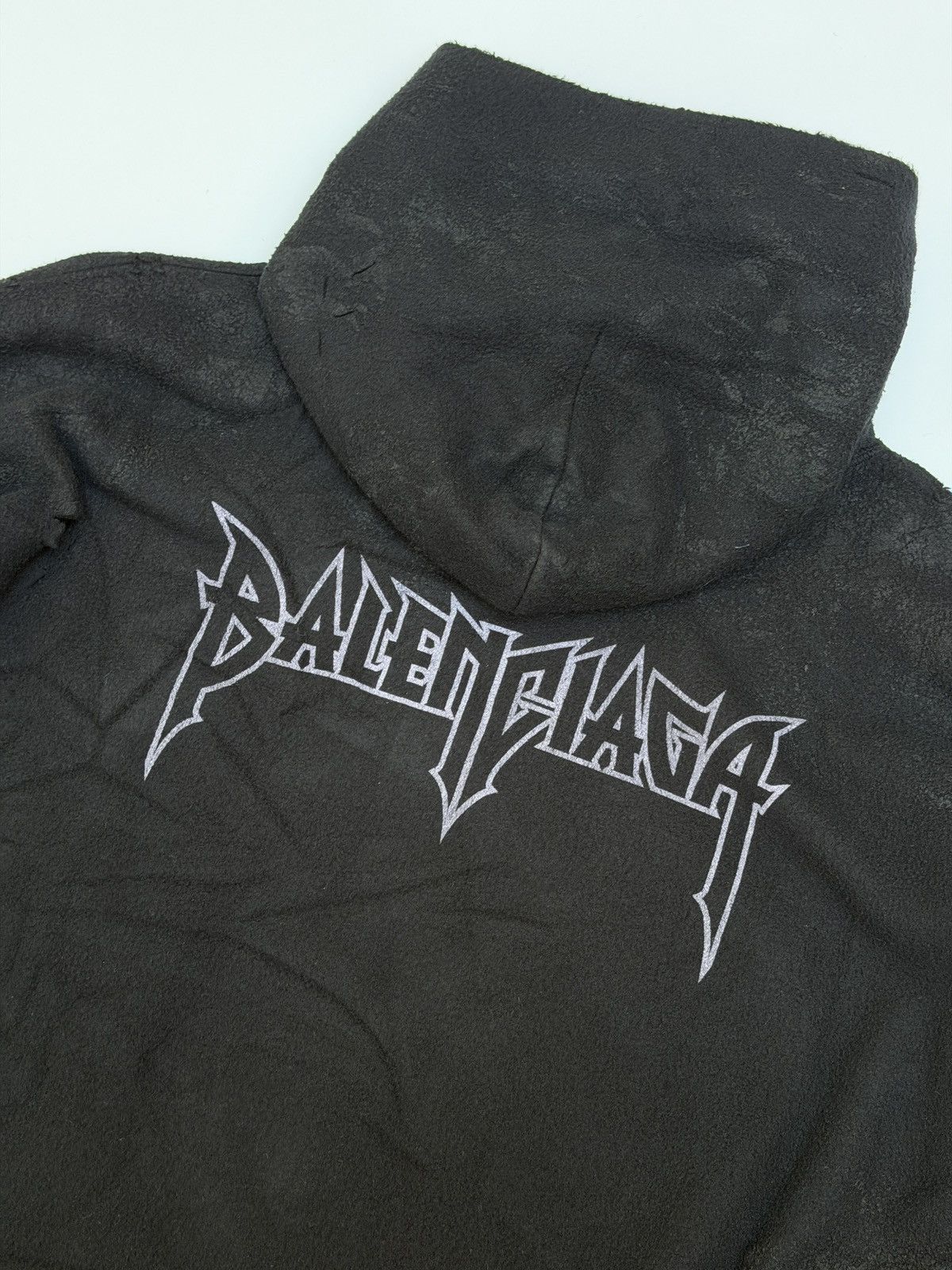 Balenciaga Balenciaga Paris Moon Fleece Oversized Hoodie Size US S / EU 44-46 / 1 - 7 Thumbnail