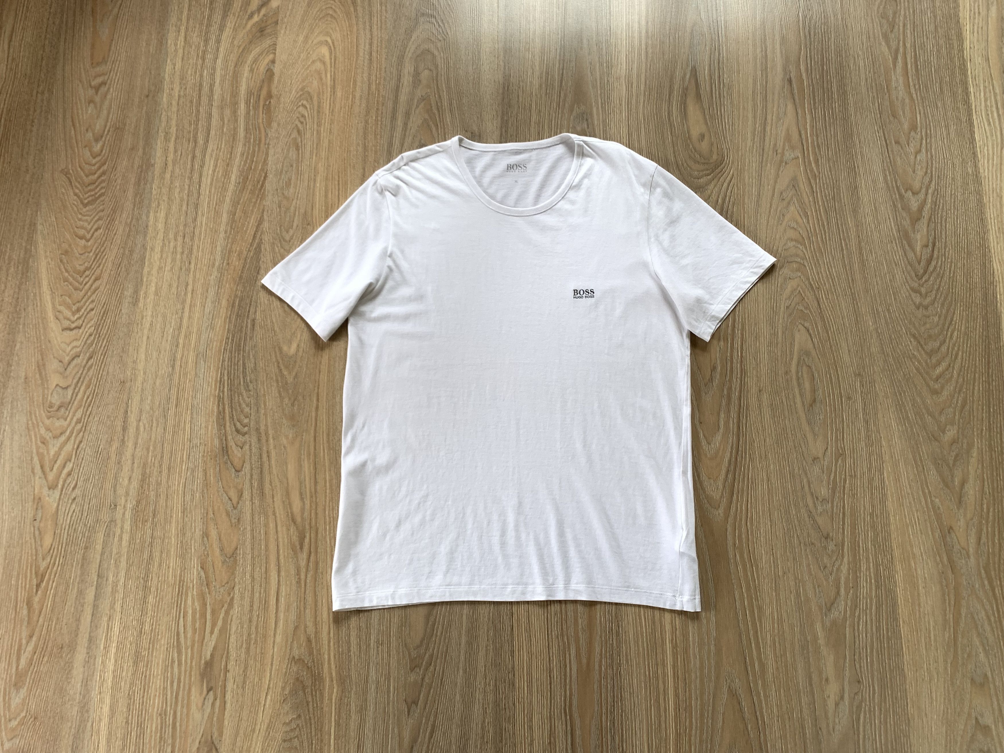 Hugo Boss Hugo Boss Basic White T Shirt Size US XL / EU 56 / 4 - 1 Thumbnail