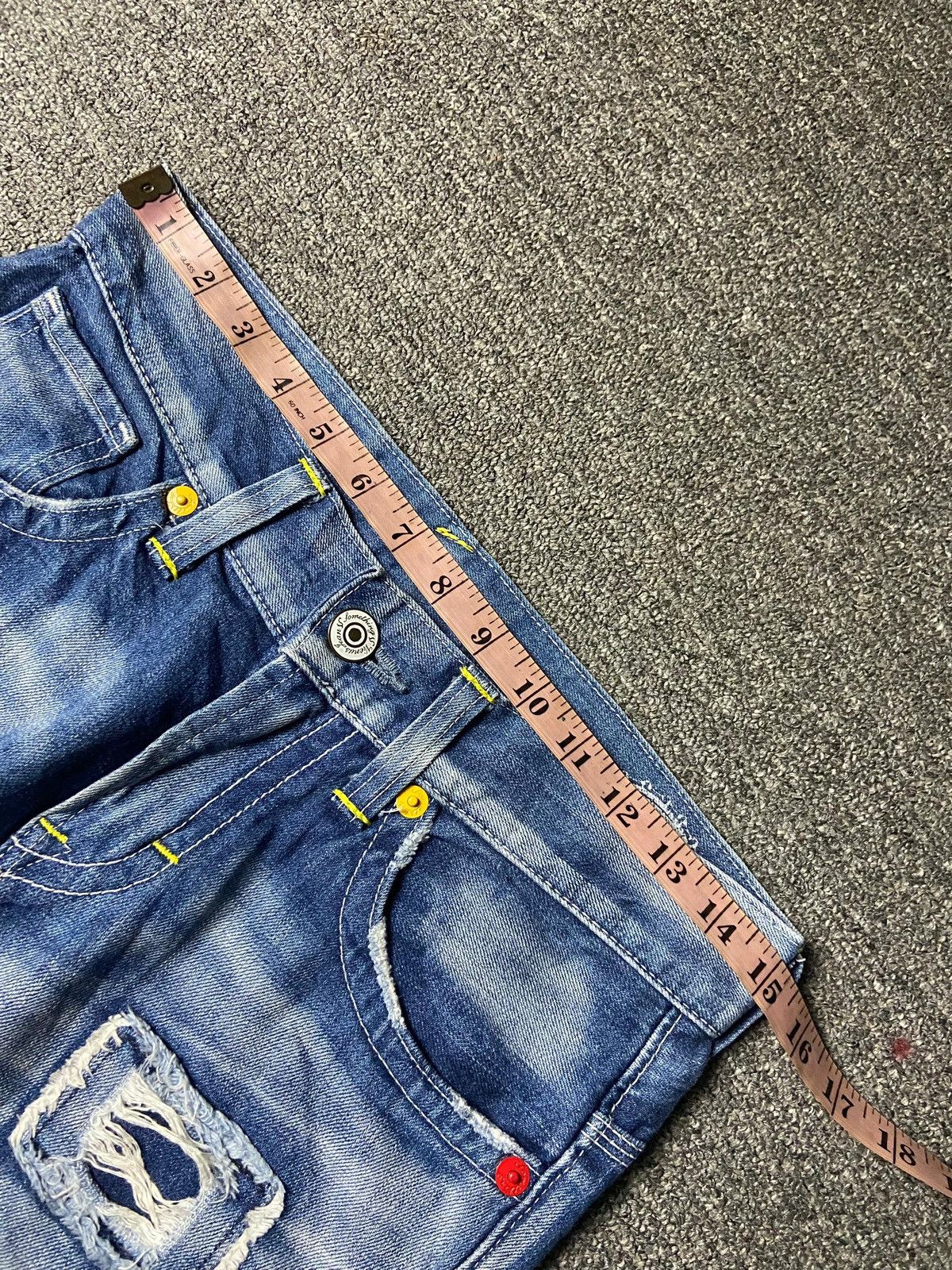 Edwin Edwin + Vienus Something Distressed Denim Jeans (171) Size US 30 / EU 46 - 10 Thumbnail