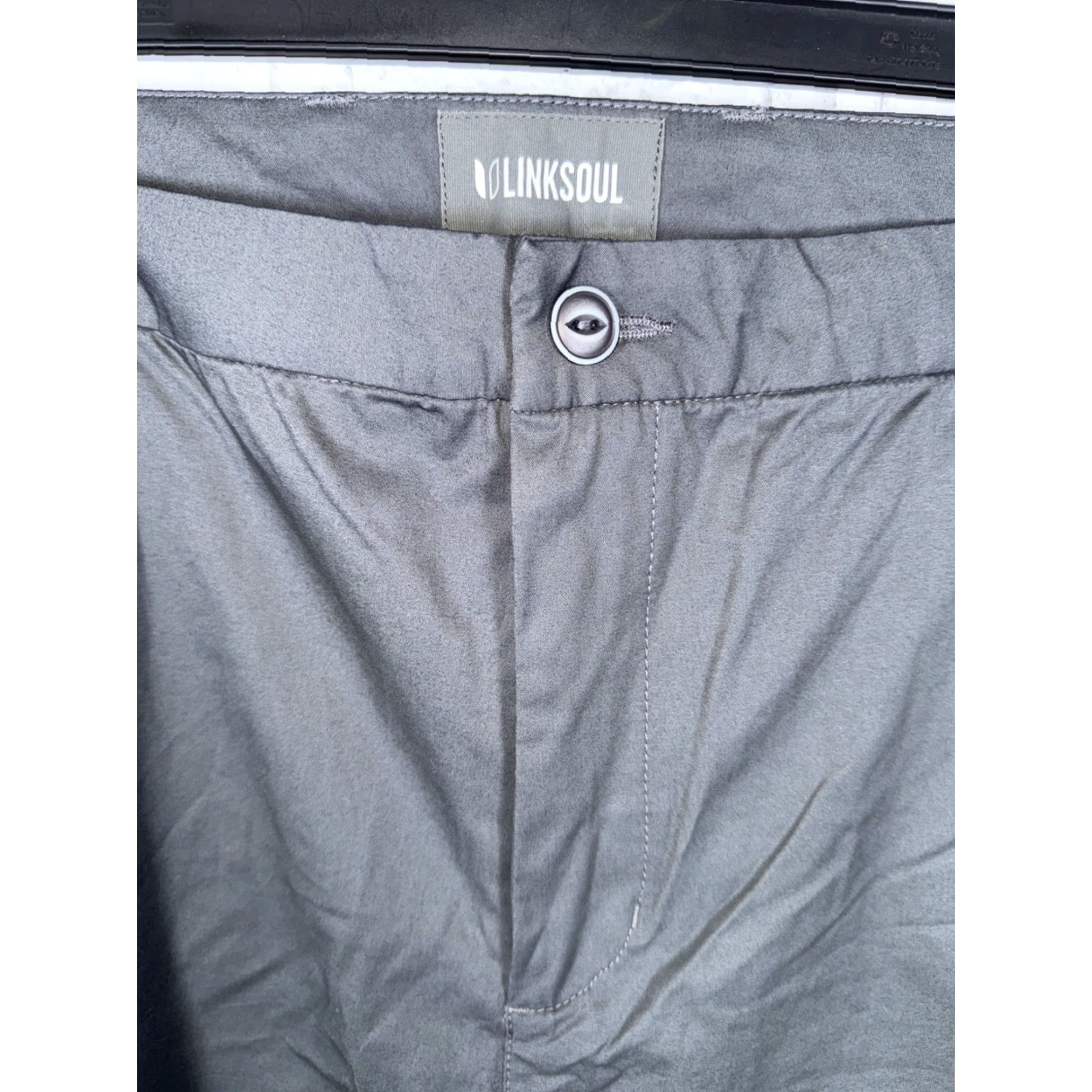 Vintage NWT Linksoul Charcoal Chino Golf Pants Mens 40R 33 Inseam Gray Regular 40 Mens Pants Chino Golf Size US 40 / EU 56 - 3 Thumbnail