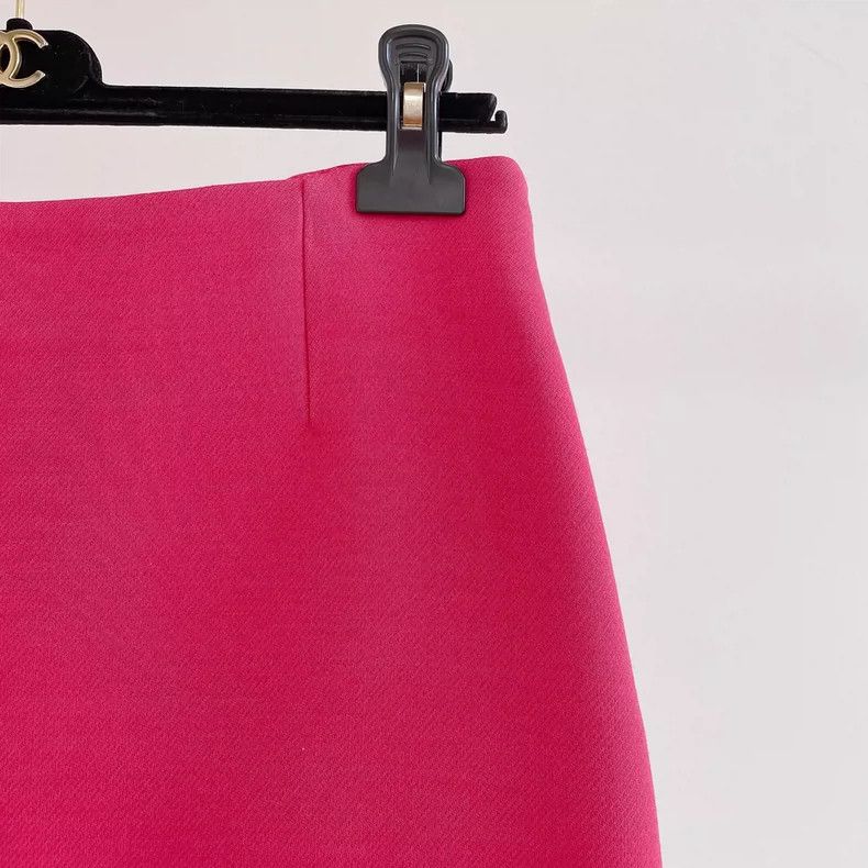Dior Dior Rose-red skirt Size 25" / US 0 / IT 36 - 3 Thumbnail