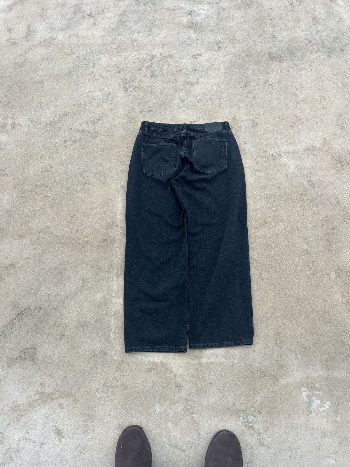 Japanese Brand × Vintage VINTAGE BLACK DENIM Size US 34 / EU 50 - 2 Thumbnail