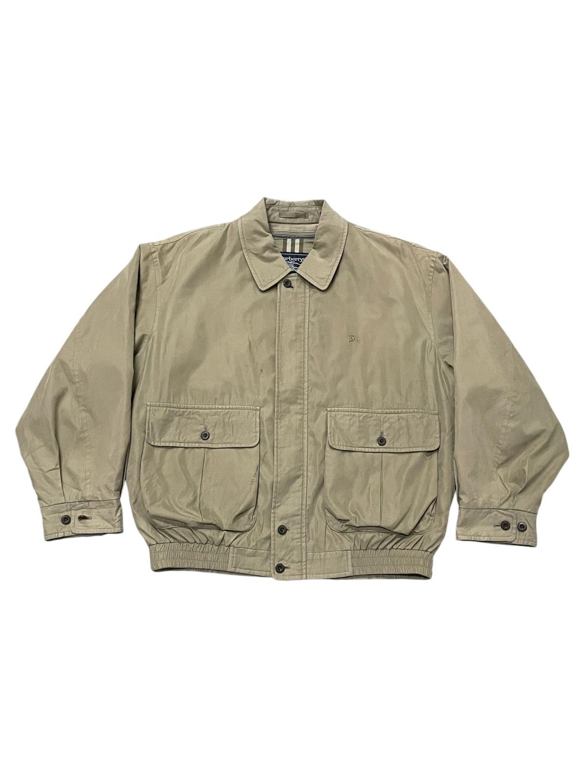Burberry × Vintage Vintage Burberrys Nova Check Quilted Inside Blouson Jacket Size US L / EU 52-54 / 3 - 2 Thumbnail