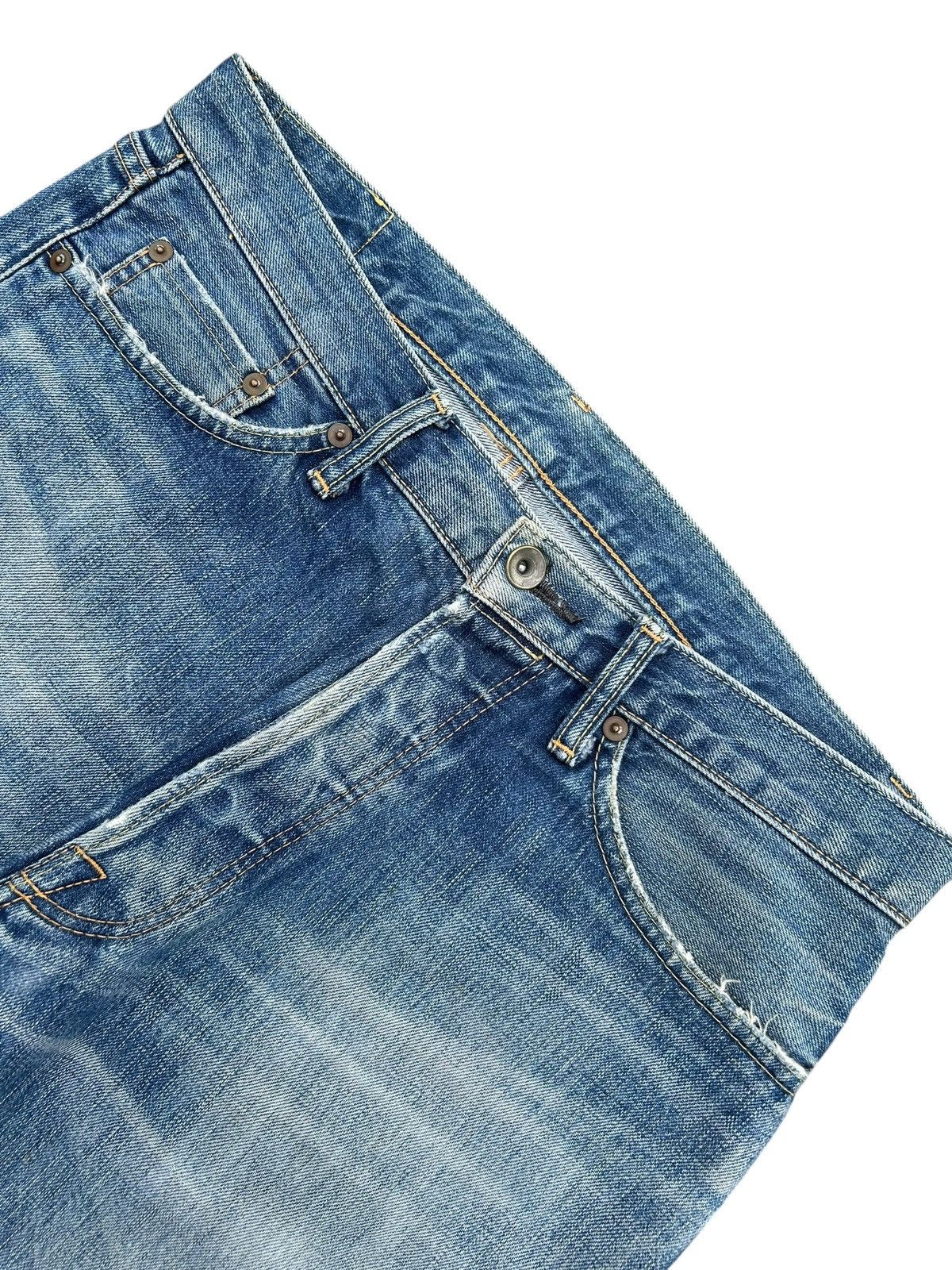 Kapital Vintage Modern Amusement Selvedge Distressed Denim Jeans Size US 32 / EU 48 - 5 Thumbnail