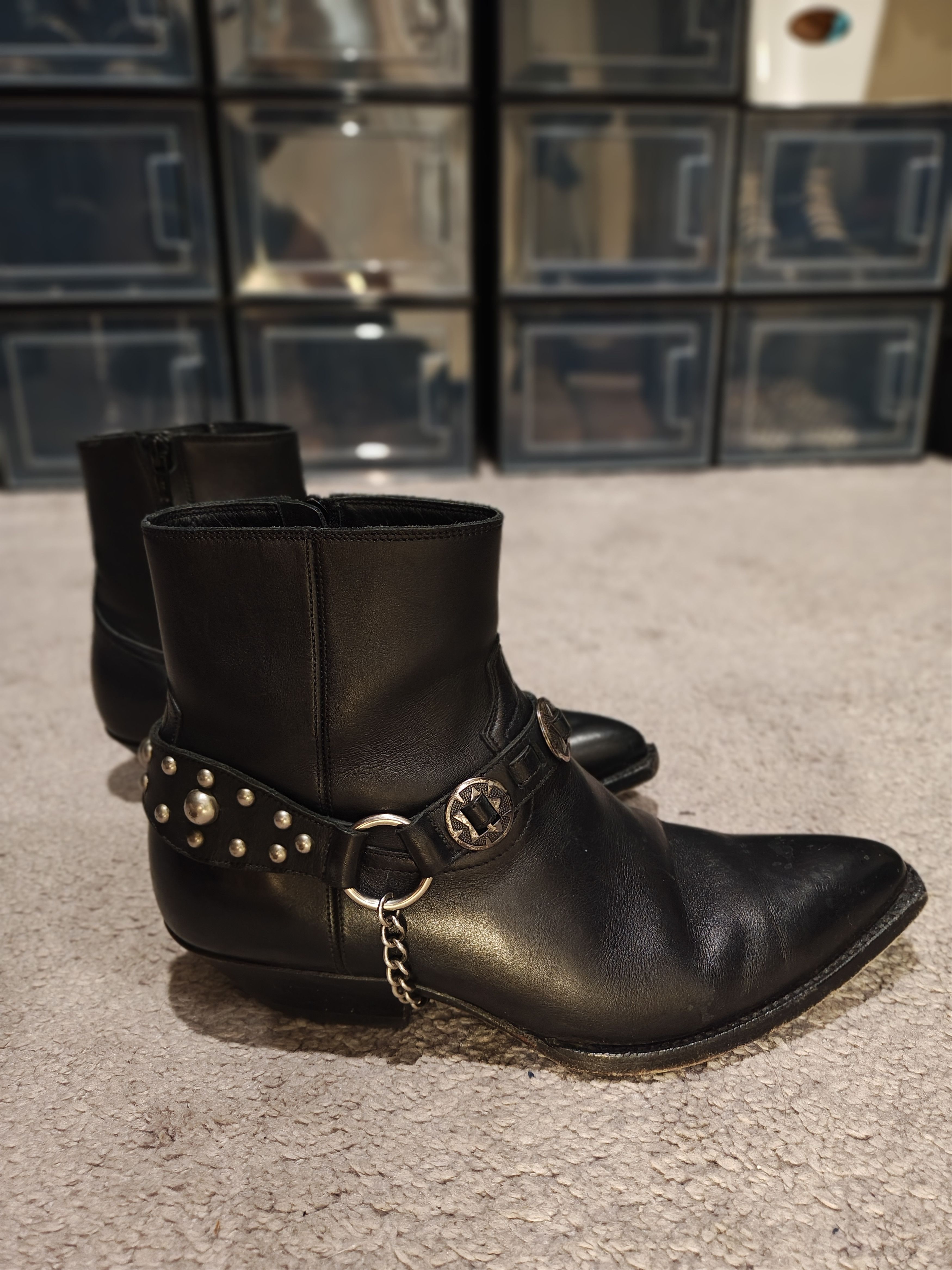 Saint Laurent Paris Saint Laurent Santiago with Harness option Size US 7 / EU 40 - 3 Thumbnail