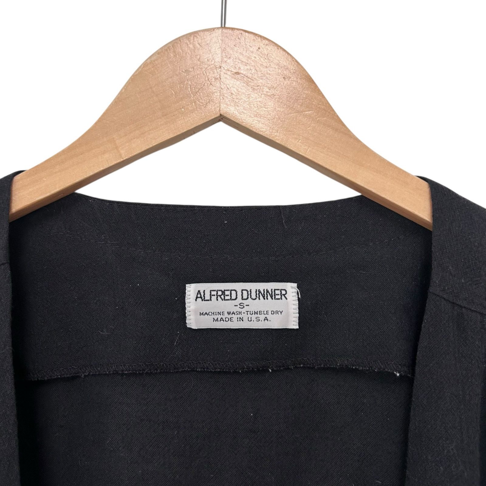 Other Vintage Alfred Dunner Black Open Front Cardigan Sz S Size S / US 4 / IT 40 - 2 Thumbnail