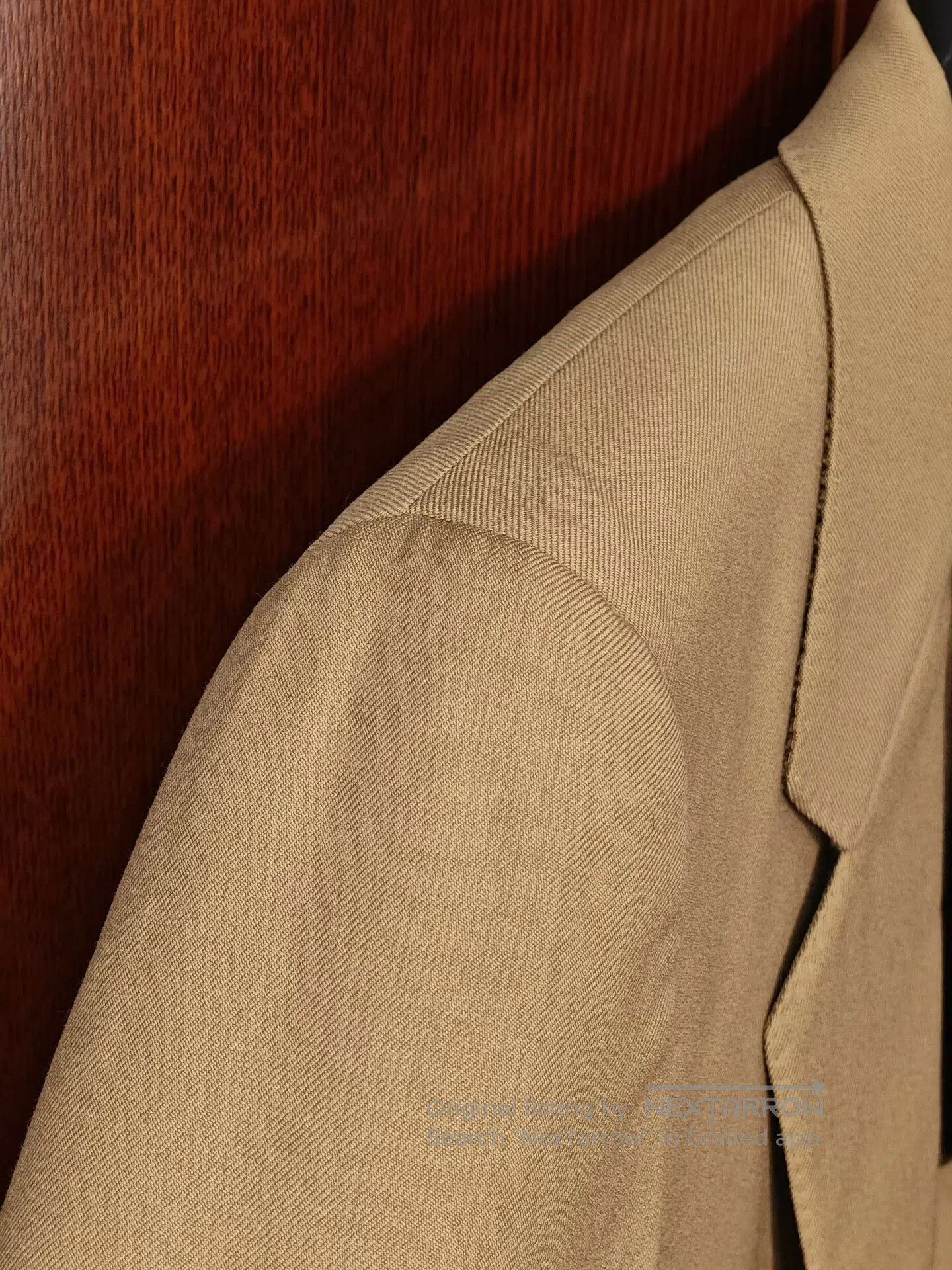 Ermenegildo Zegna Zegna Beige Wool Blend Suit Jacket. Size US S / EU 44-46 / 1 - 3 Thumbnail