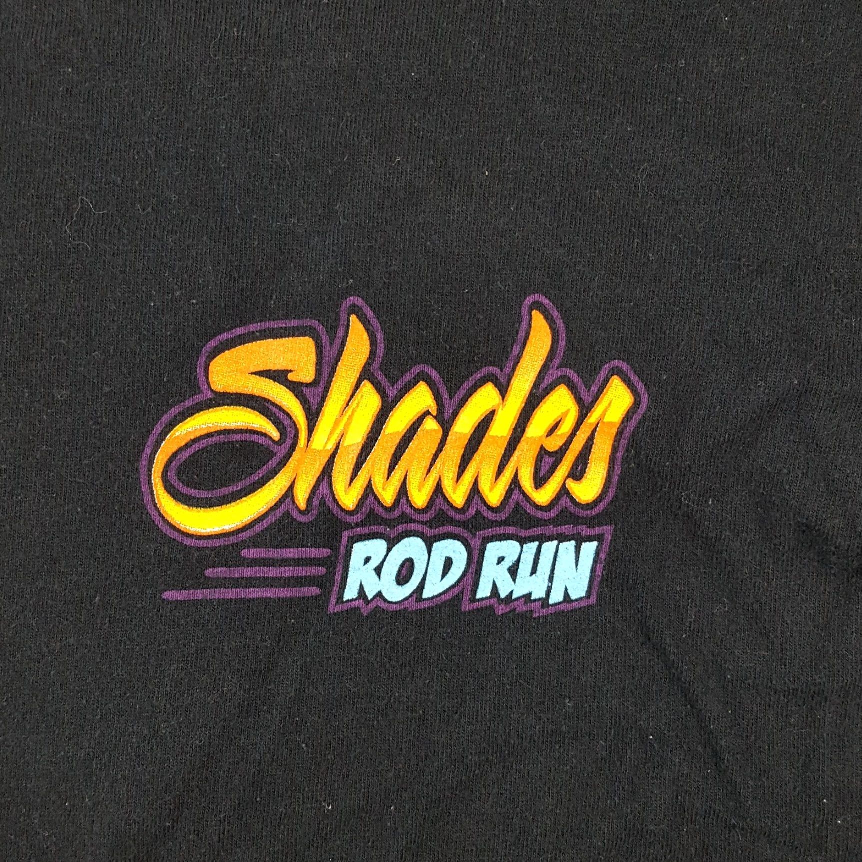 Anvil Vintage Shades Hot Rod Car Racing Black T-Shirt NASCAR Retro Anvil Men M Short Sleeve Crew Neck Tennessee 90s 00s Vintage Racing Logo Embroidered NM Size US M / EU 48-50 / 2 - 4 Thumbnail