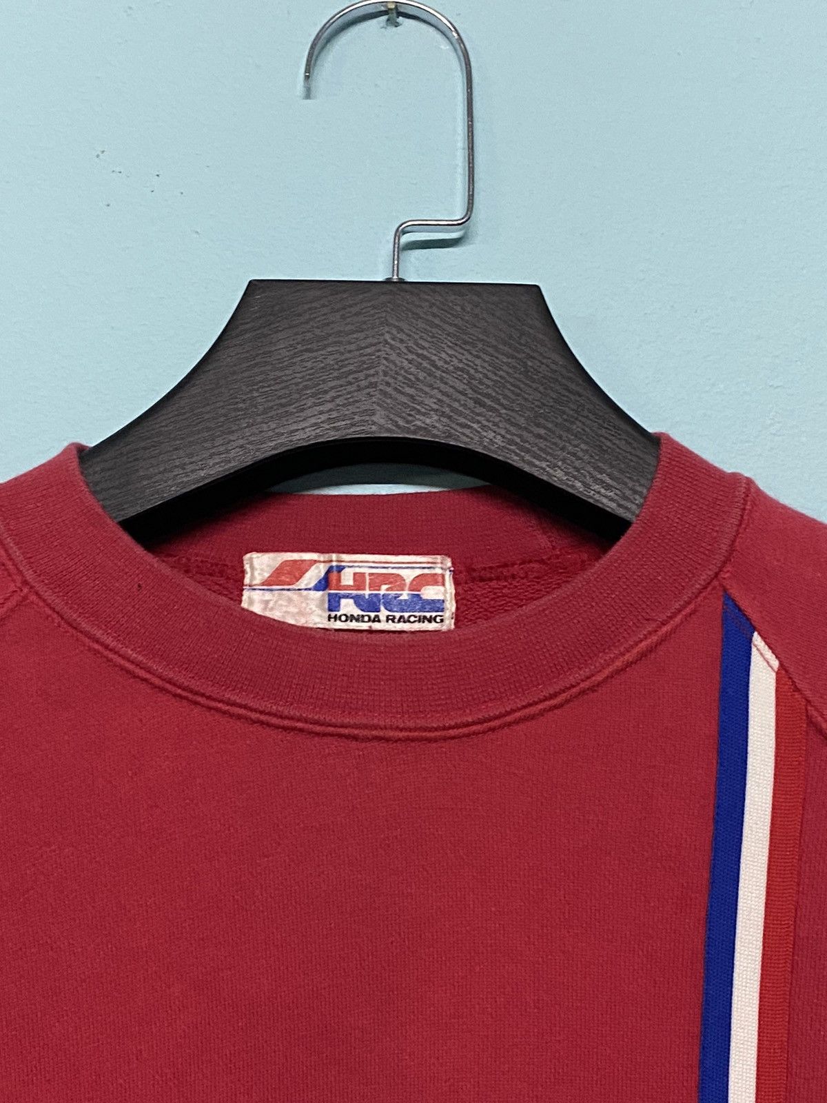 Honda 💥HONDA HRC SMALL PATCH SWEATSHIRT VINTAGE 90s Size US L / EU 52-54 / 3 - 6 Thumbnail