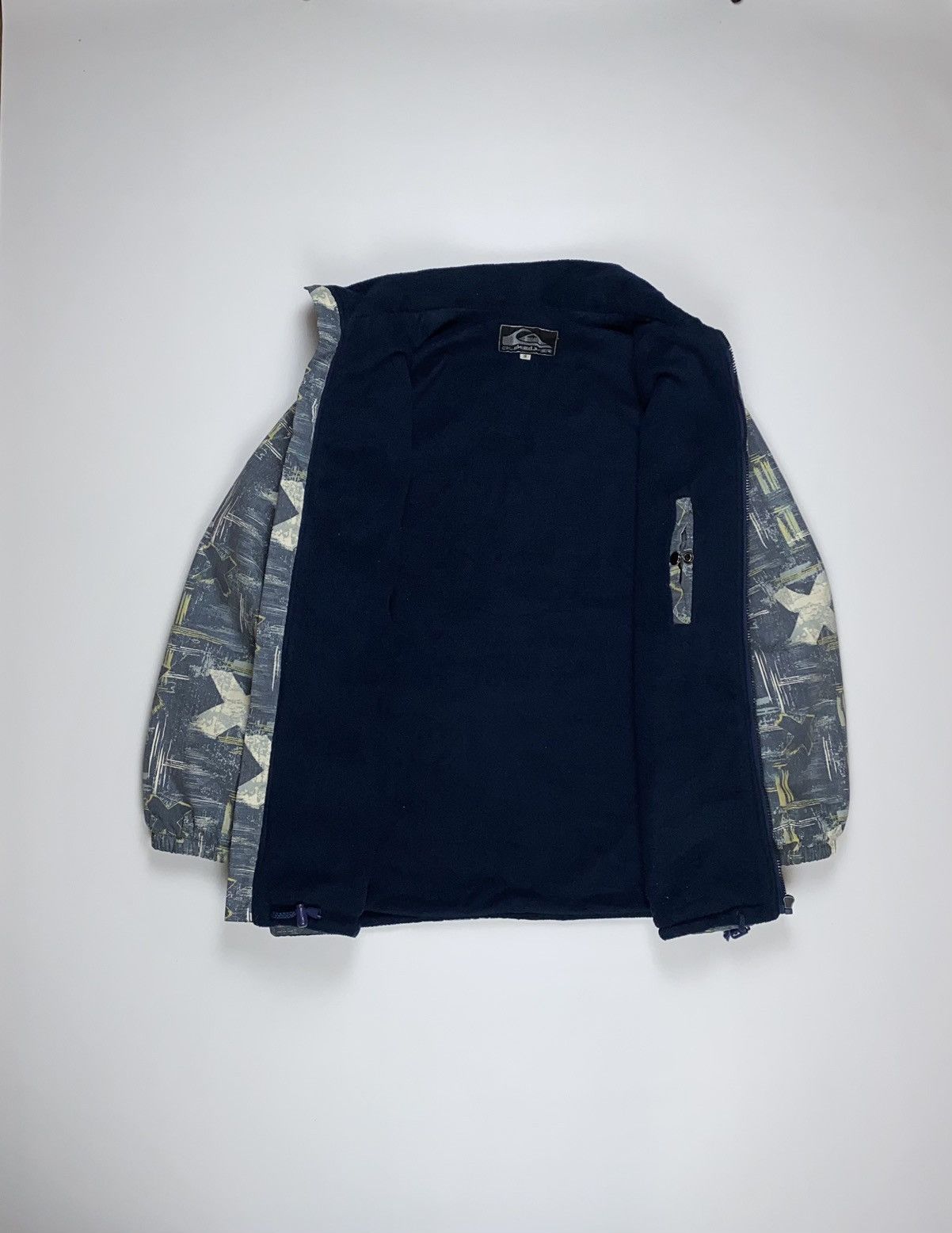 Quiksilver 🚨 Quiksilver vintage zip jacket coat monogram man’s S Size US S / EU 44-46 / 1 - 5 Thumbnail