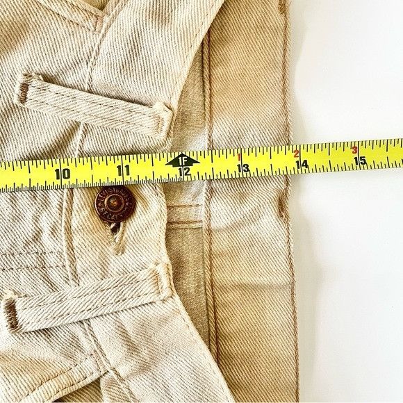 Levi's RARE ARCHIVE 1960s Levi’s White Tab Big E Scenic Bells Print Size 29" - 12 Thumbnail
