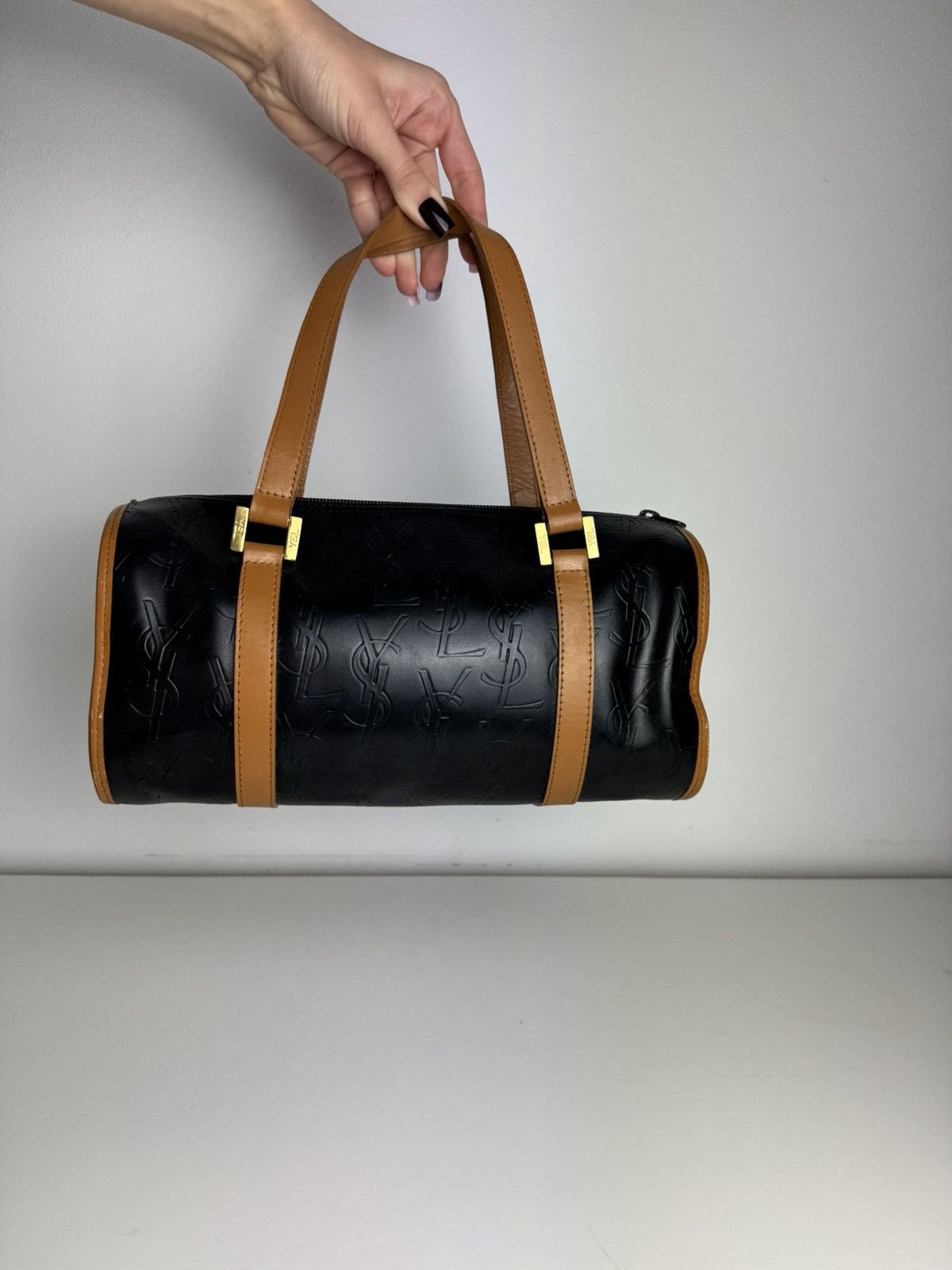 Yves Saint Laurent Torebka Yves Saint Laurent Vintage Mini Boston Bag Size ONE SIZE - 11 Thumbnail