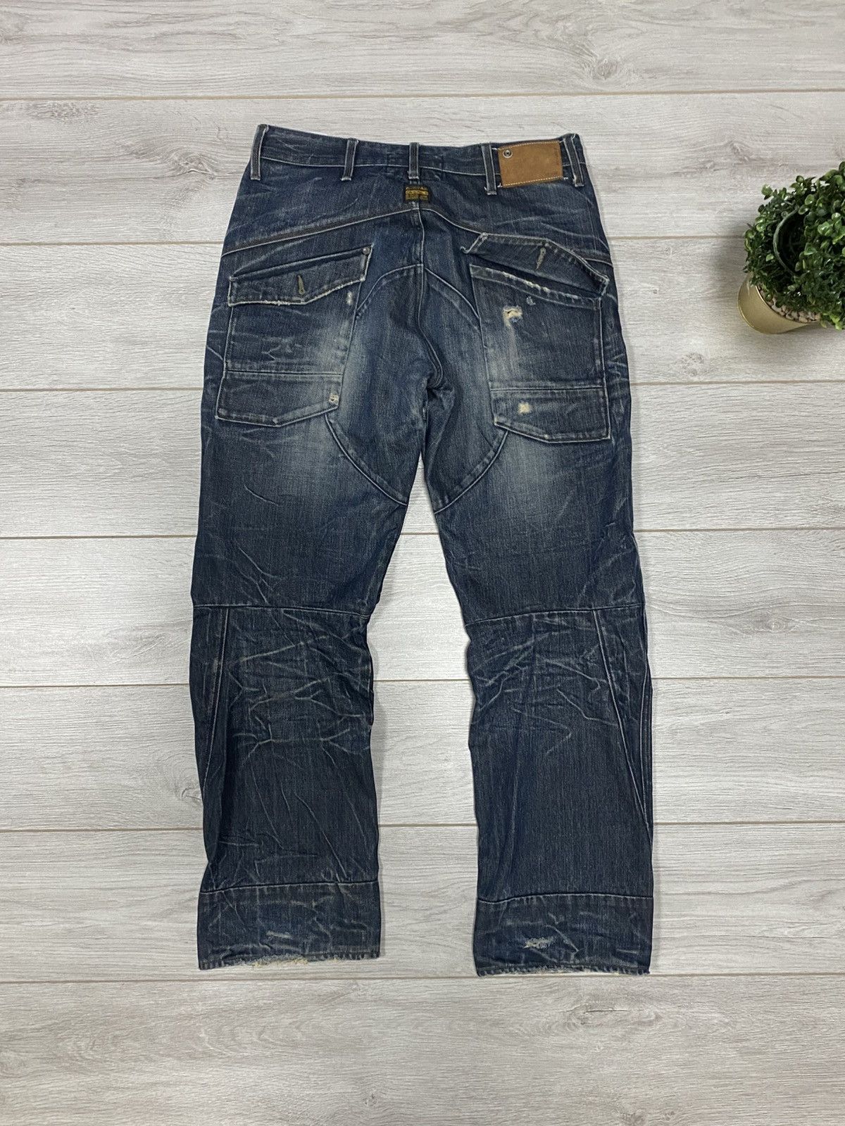 G-Star G star raw denim wide loose pants jeans Size US 33 - 1 Thumbnail