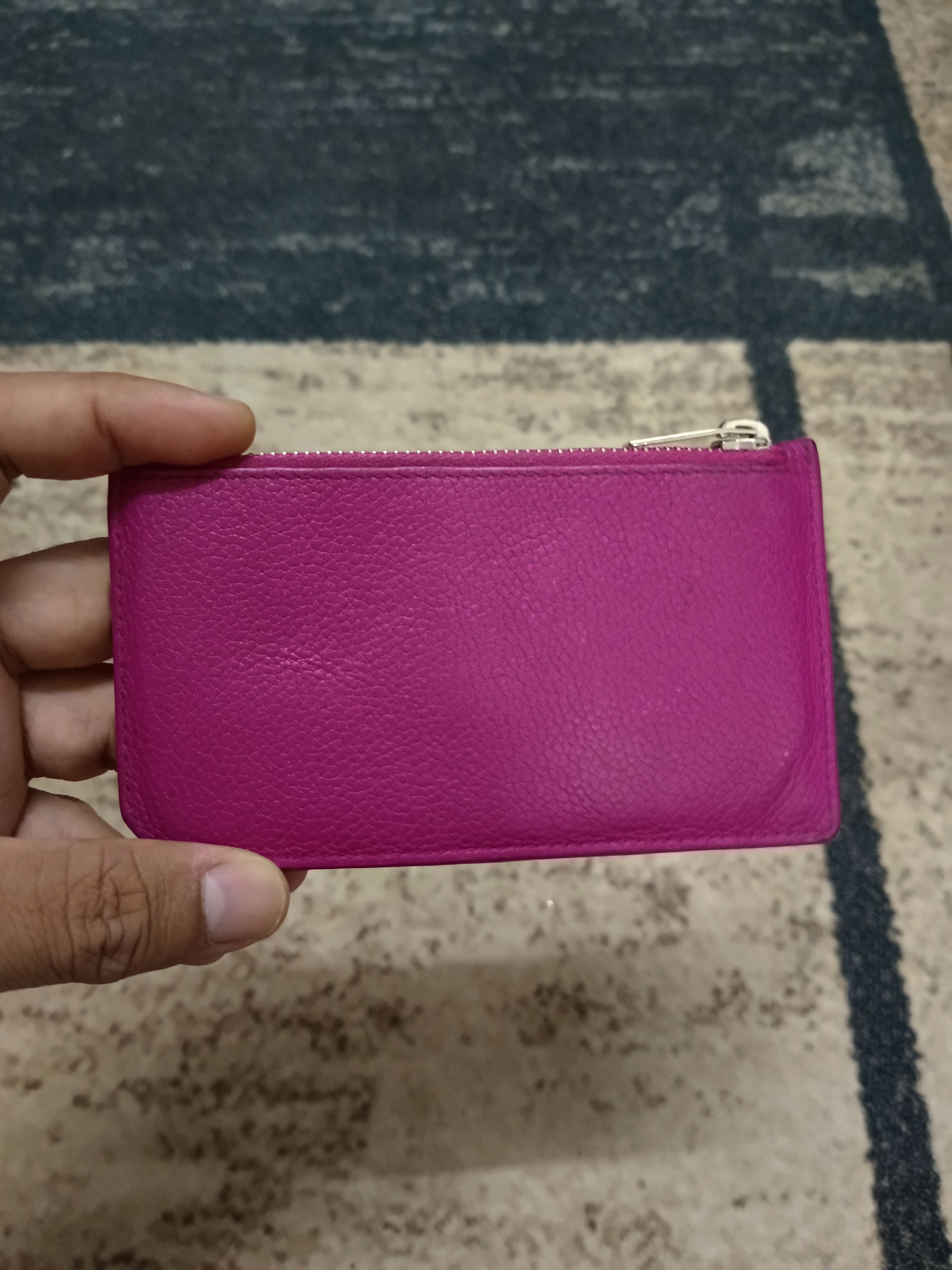 Saint Laurent Paris OG🔥SICK SAINT LAUREN PARIS PINK CARD HOLDER Size ONE SIZE - 2 Thumbnail