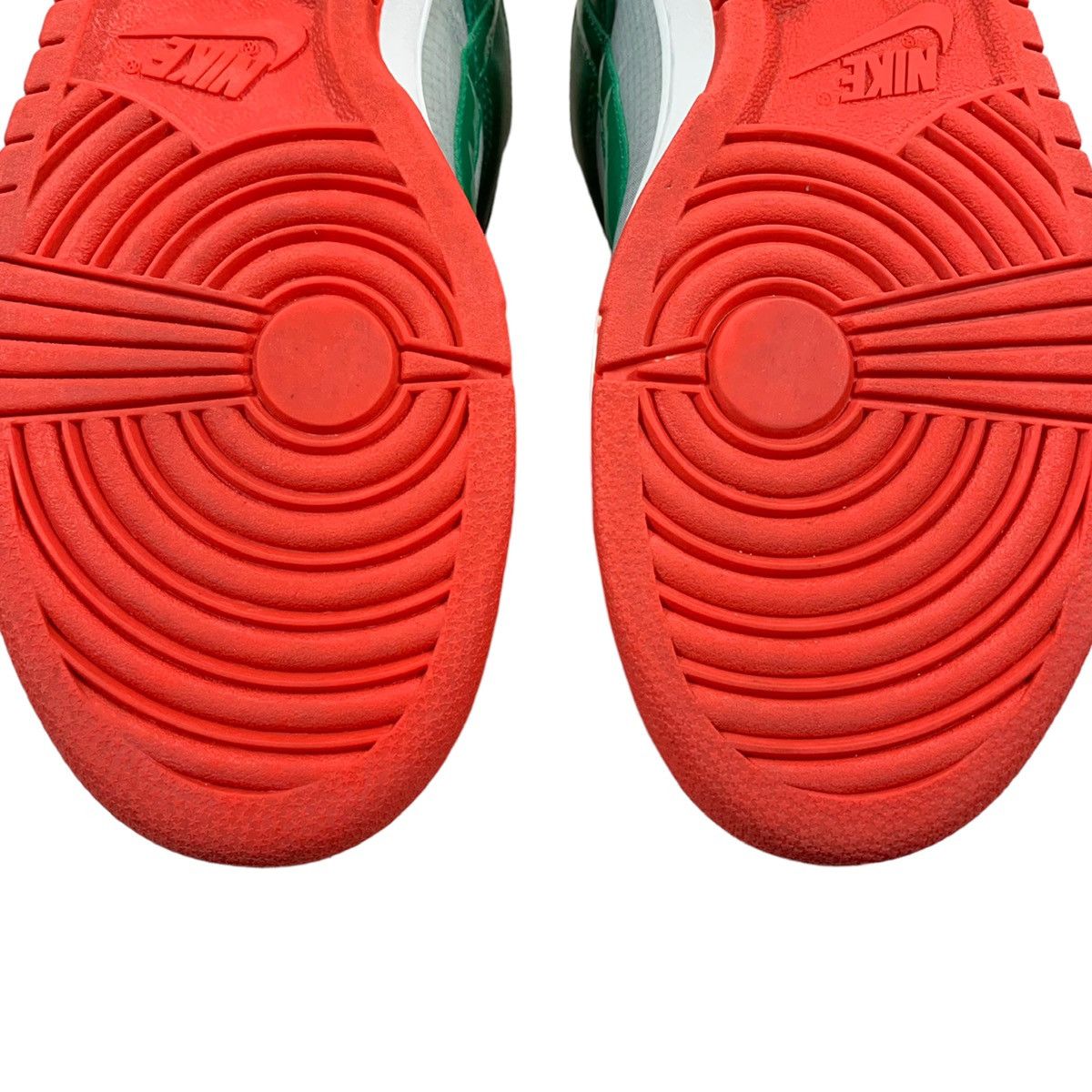 Vintage VTG Nike Dunk Low Silver White Pine Green Red 2008 Sneakers Size US 8 / EU 41 - 6 Thumbnail
