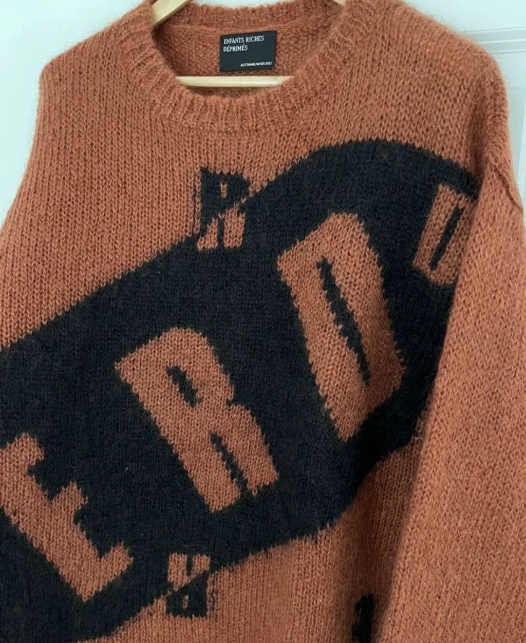 Enfants Riches Deprimes Enfants Riches Deprimes Mohair Logo Sweater Size US L / EU 52-54 / 3 - 2 Thumbnail