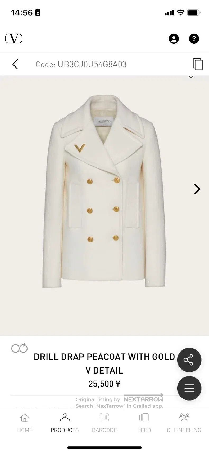 Valentino Valentino Short white coat Size M / US 6-8 / IT 42-44 - 1 Thumbnail