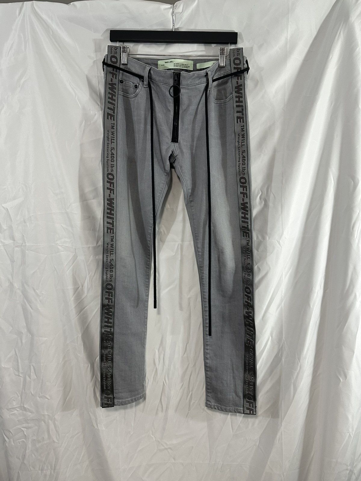 Off-White Off-White denim Silver Size US 31 - 2 Thumbnail