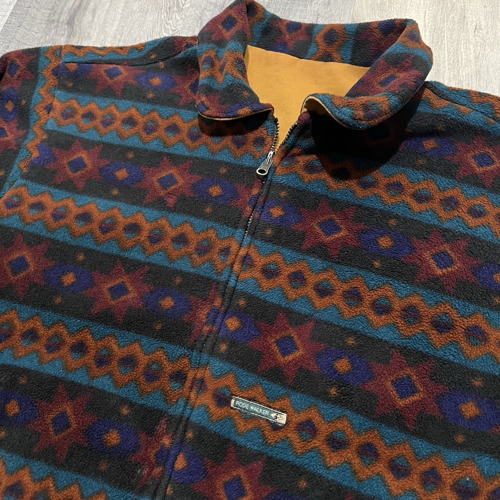 Other VTG Rode Walker Reversible Aztec Canvas/Fleece USA Jacket XL Size US XL / EU 56 / 4 - 6 Thumbnail