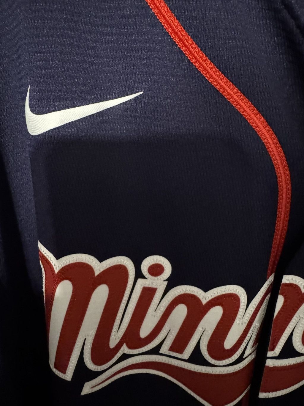 Nike Minnesota Twins Vintage Nike Jersey Blue Men's Size XL Size US XL / EU 56 / 4 - 4 Thumbnail