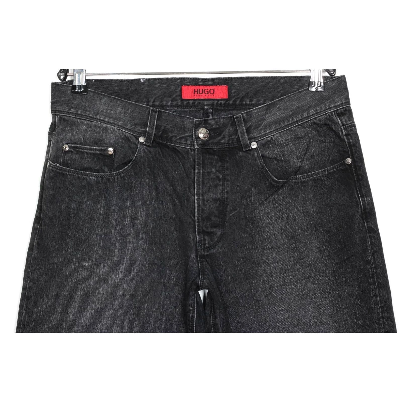 Hugo Boss HUGO Jeans Men 33x32 Regular Straight Back Strap DZ7509 Shirt? Size US 33 - 2 Thumbnail