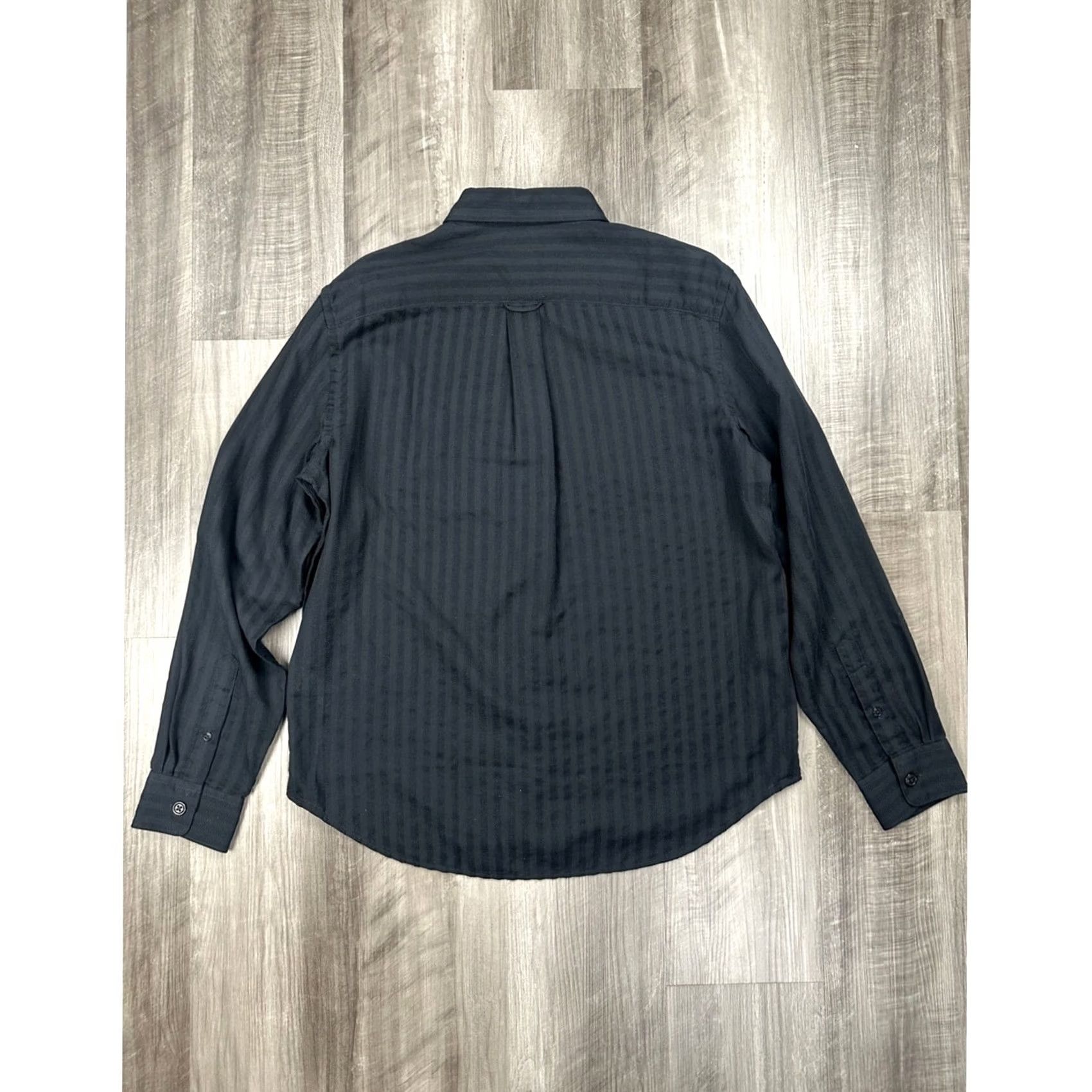 Todd Snyder Todd Snyder Jacquard Two Pocket Point Collar Black Long Sleeve Button Down Med Shirt Mens M Size US M / EU 48-50 / 2 - 3 Thumbnail