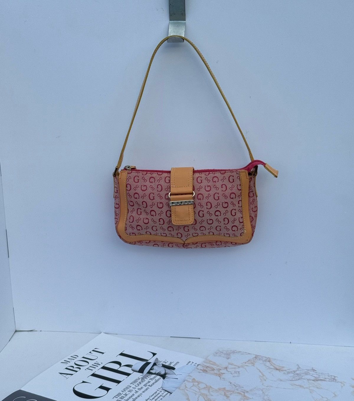 Guess Guess vintage mini pink bag Size ONE SIZE - 8 Thumbnail