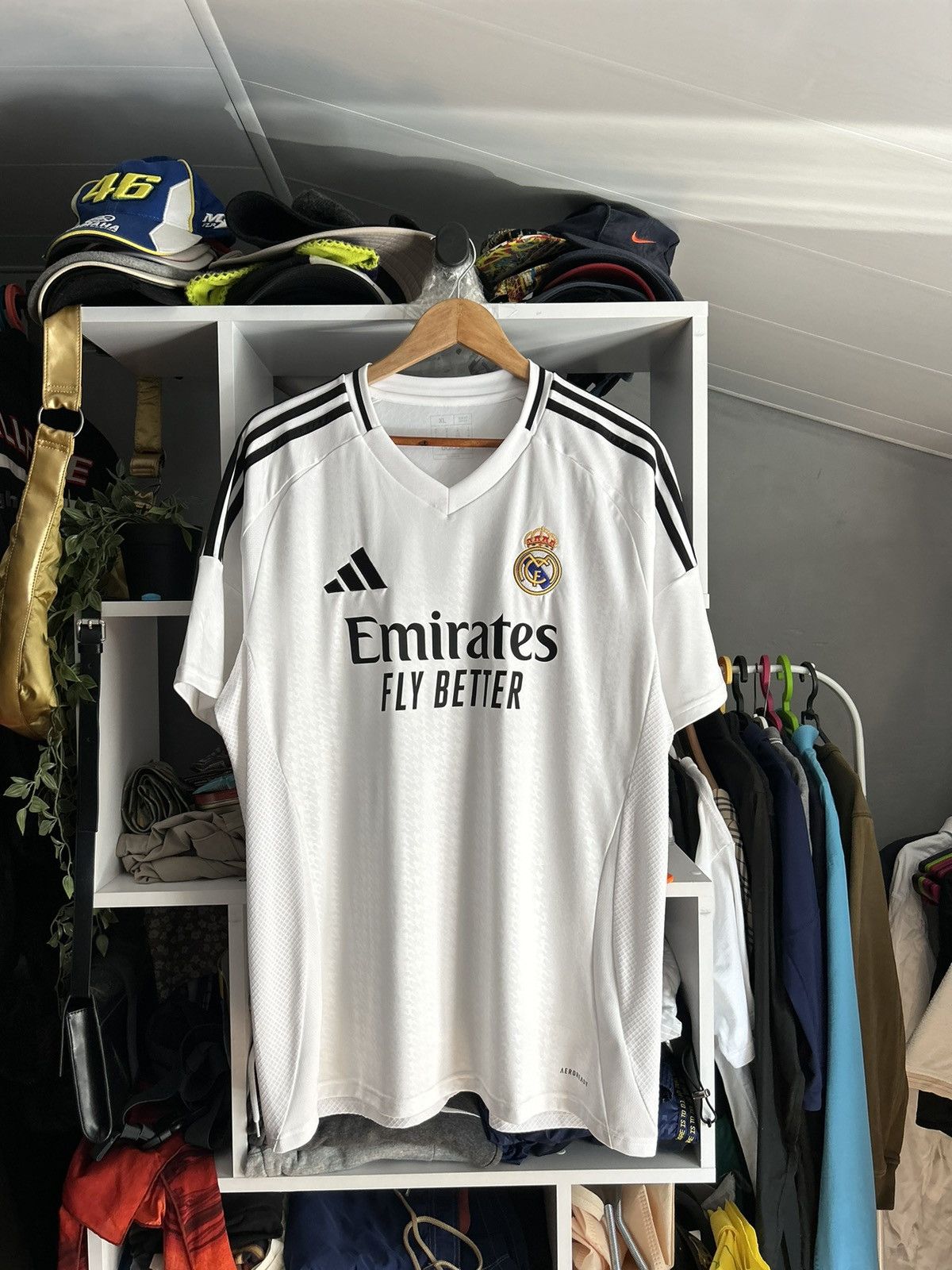 Adidas Real Madrid Adidas 2024/25 Home soccer jersey Size US XL / EU 56 / 4 - 1 Thumbnail