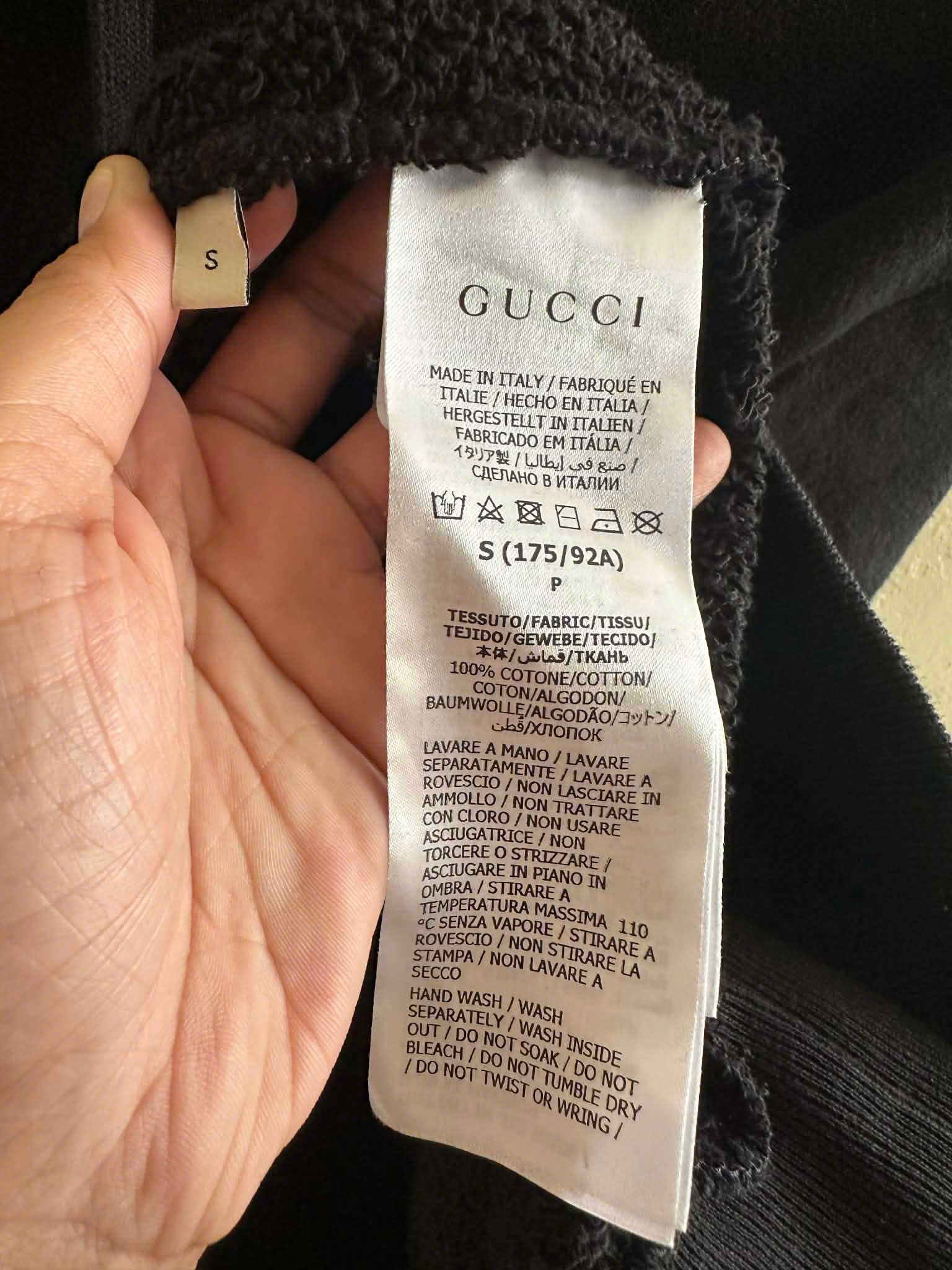 Gucci HOODIE GUCCI ITALY Size US S / EU 44-46 / 1 - 11 Thumbnail