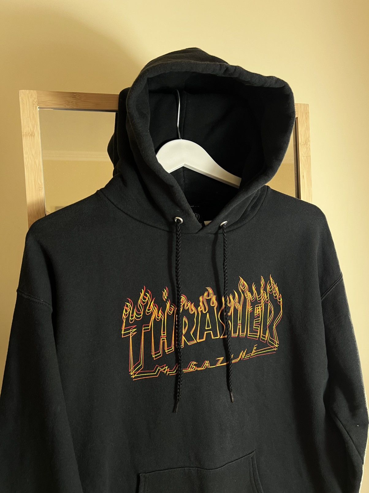 Thrasher Thrasher Hoodie Big logo Y2K Skater Boxy Wear Vintage Size US L / EU 52-54 / 3 - 2 Thumbnail