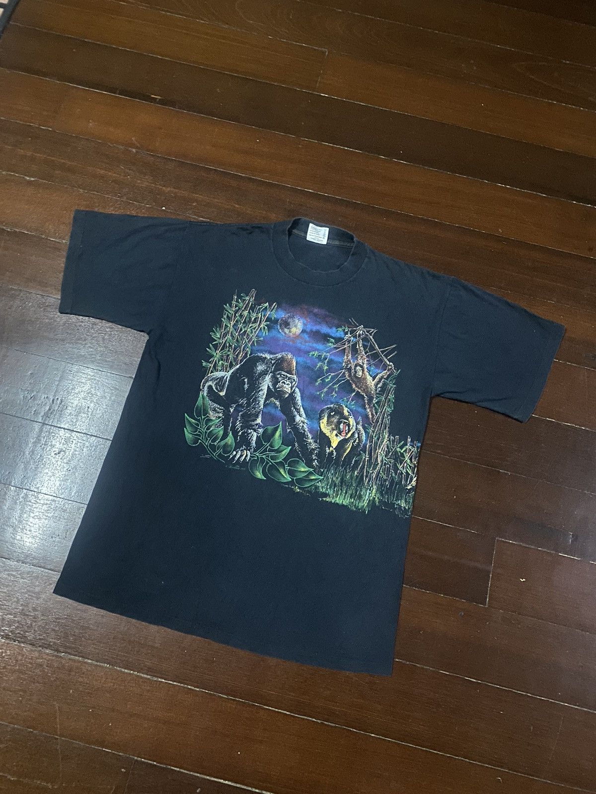 Arts & Science × Vintage FIRE 🔥 VINTAGE 90s HAZELWOODS ART KINGKONG HUMOR ART Size US L / EU 52-54 / 3 - 4 Thumbnail