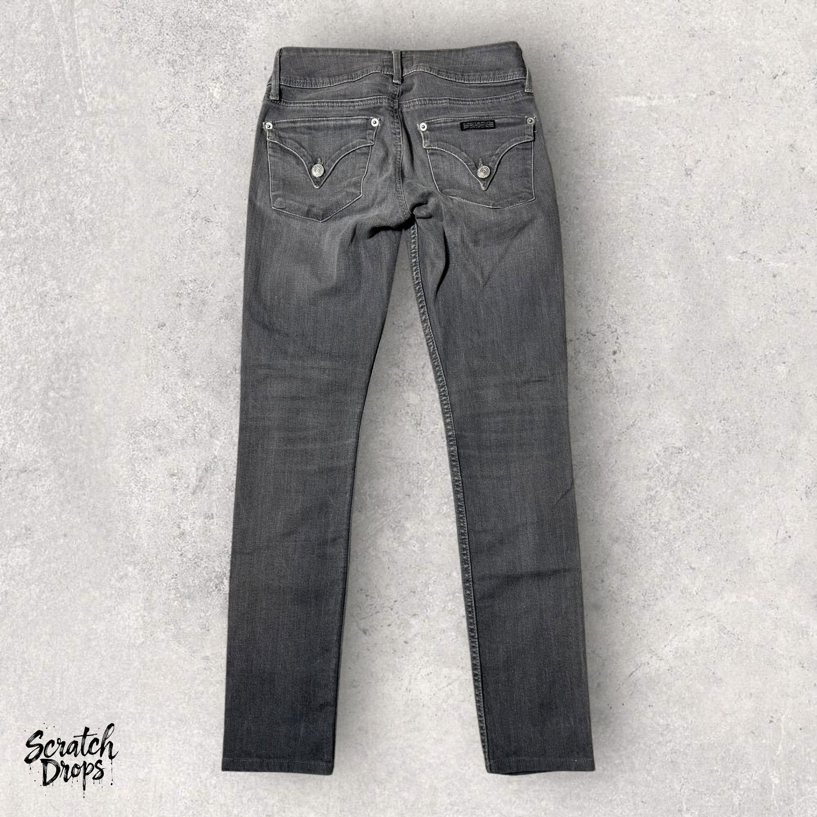 Hudson Hudson Women's Grey Skinny Jeans Size 24 in Stylish Pants Size 24" / US 00 / IT 34 - 2 Thumbnail