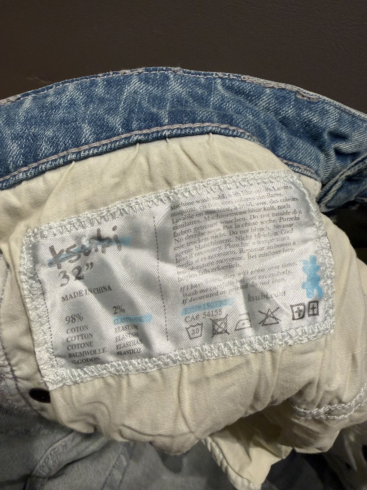 Ksubi Ksubi Chitch Punk Blue Thrashed Jeans Size 32 Size US 32 / EU 48 - 12 Thumbnail