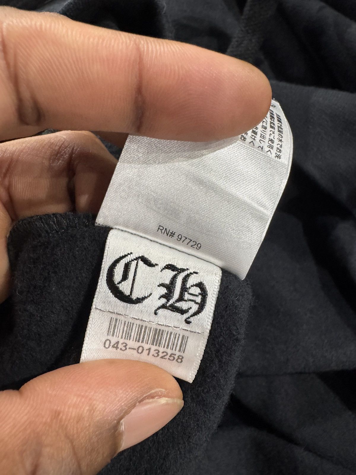 Chrome Hearts Chrome Hearts Chrome Vertical Logo Hoodie Size US L / EU 52-54 / 3 - 9 Thumbnail