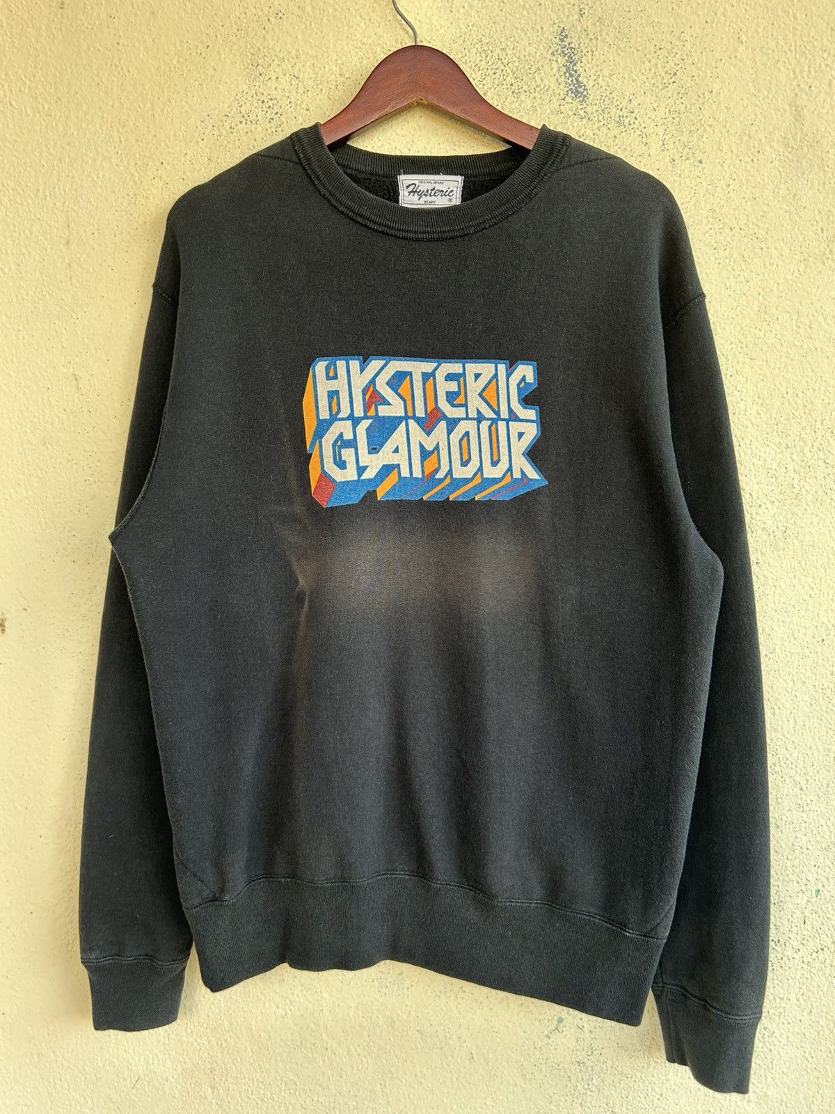 Hysteric Glamour Vintage Hysteric Glamour 3D Spell Out Sweatshirt Size US S / EU 44-46 / 1 - 1 Thumbnail