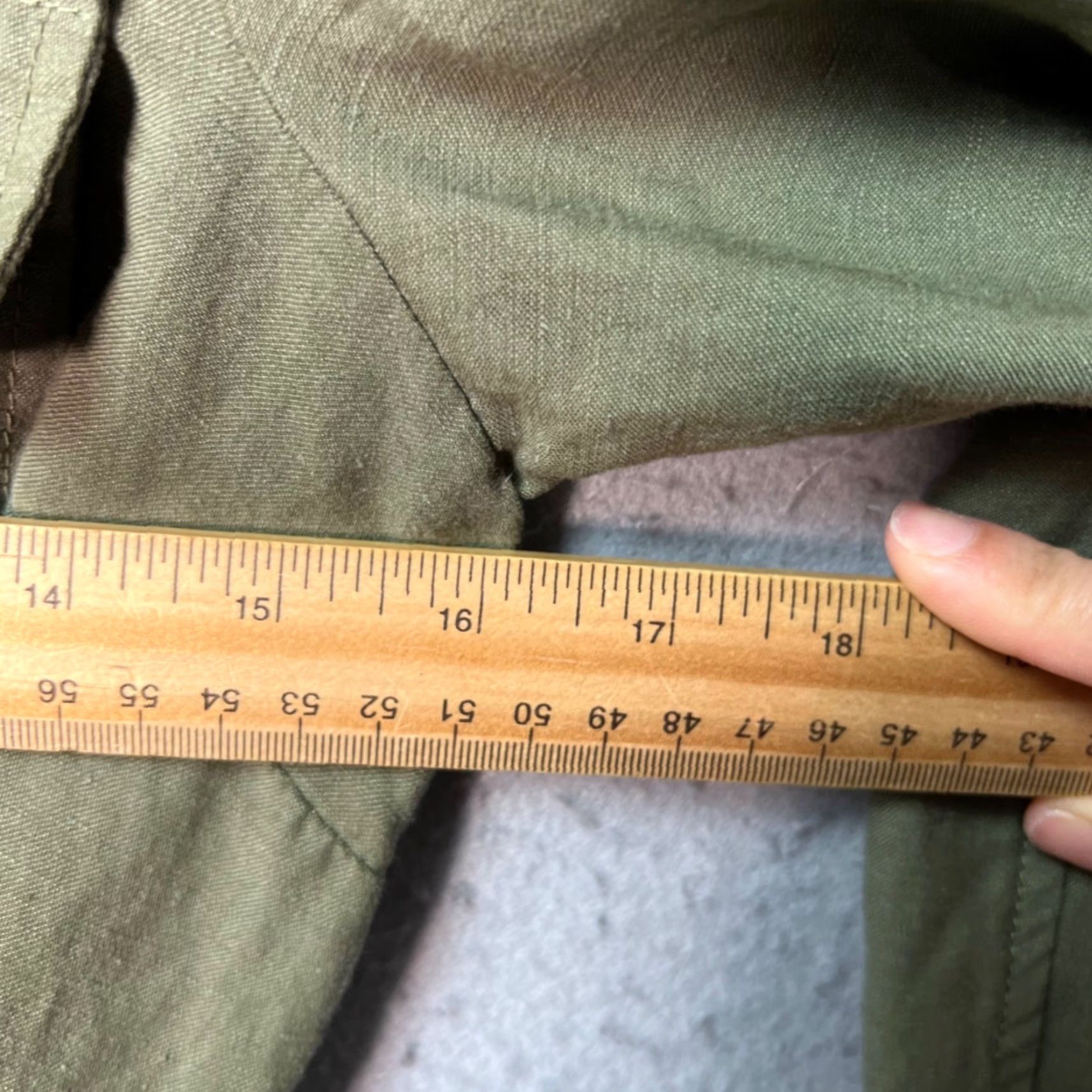 Ann Taylor Ann Taylor Womens Dress Shirt Olive Green Button-Front Utility Belted Waist Knee Length Long Sleeve Vintage No (adjust to original constraints) Size XS / US 0-2 / IT 36-38 - 5 Thumbnail