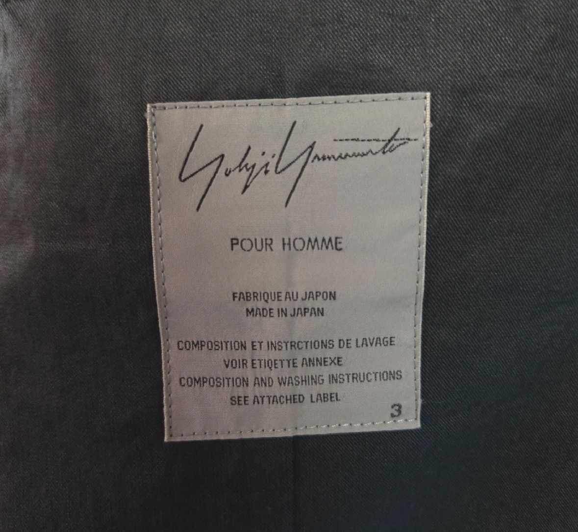 Yohji Yamamoto Yohji Yamamoto 2004SS Black Linen Blazer Size US M / EU 48-50 / 2 - 6 Thumbnail