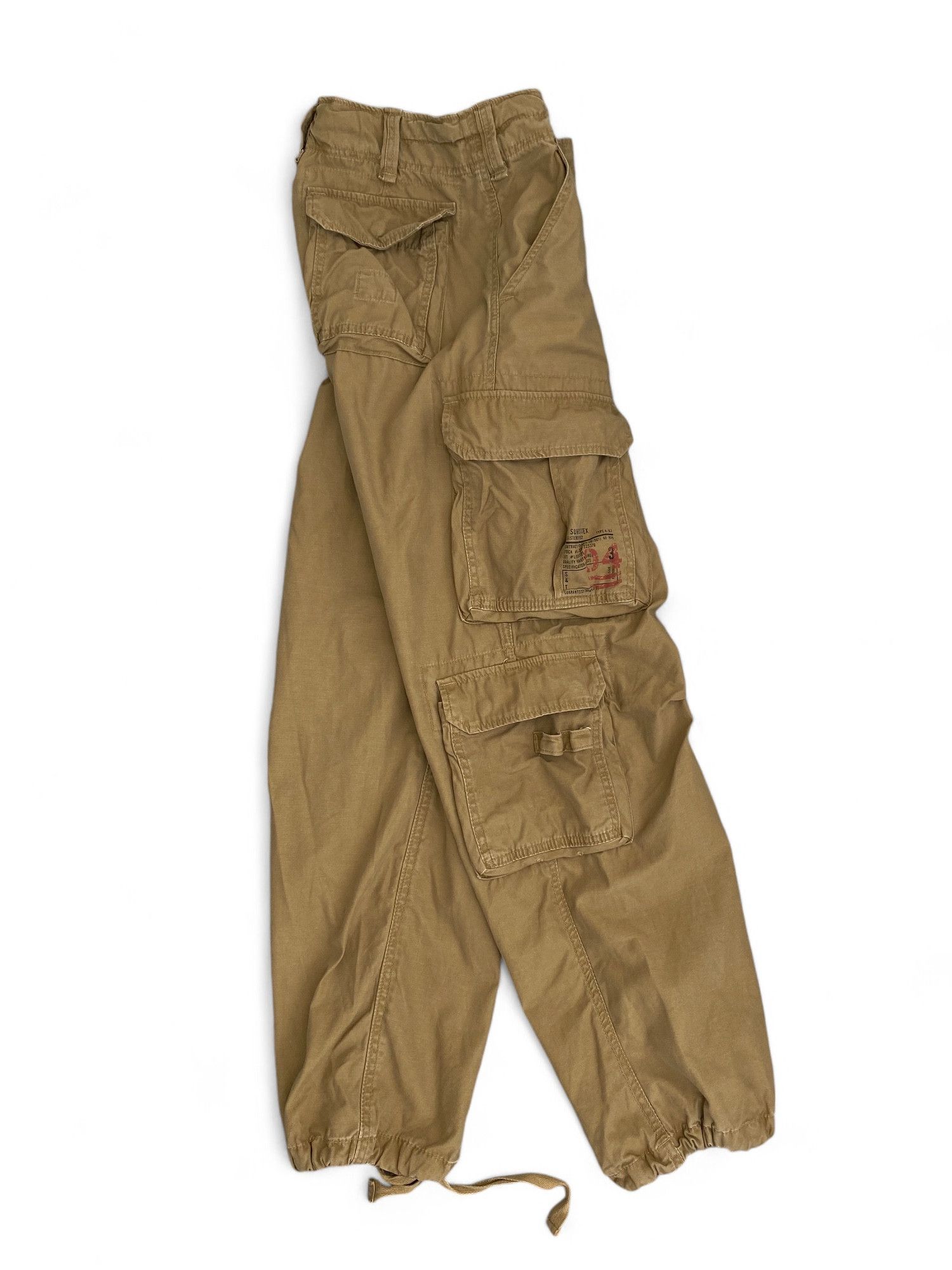 Vintage Vintage Surplus Cargo Pants Skate Rap Hiphop Baggy Size US 28 / EU 44 - 3 Thumbnail