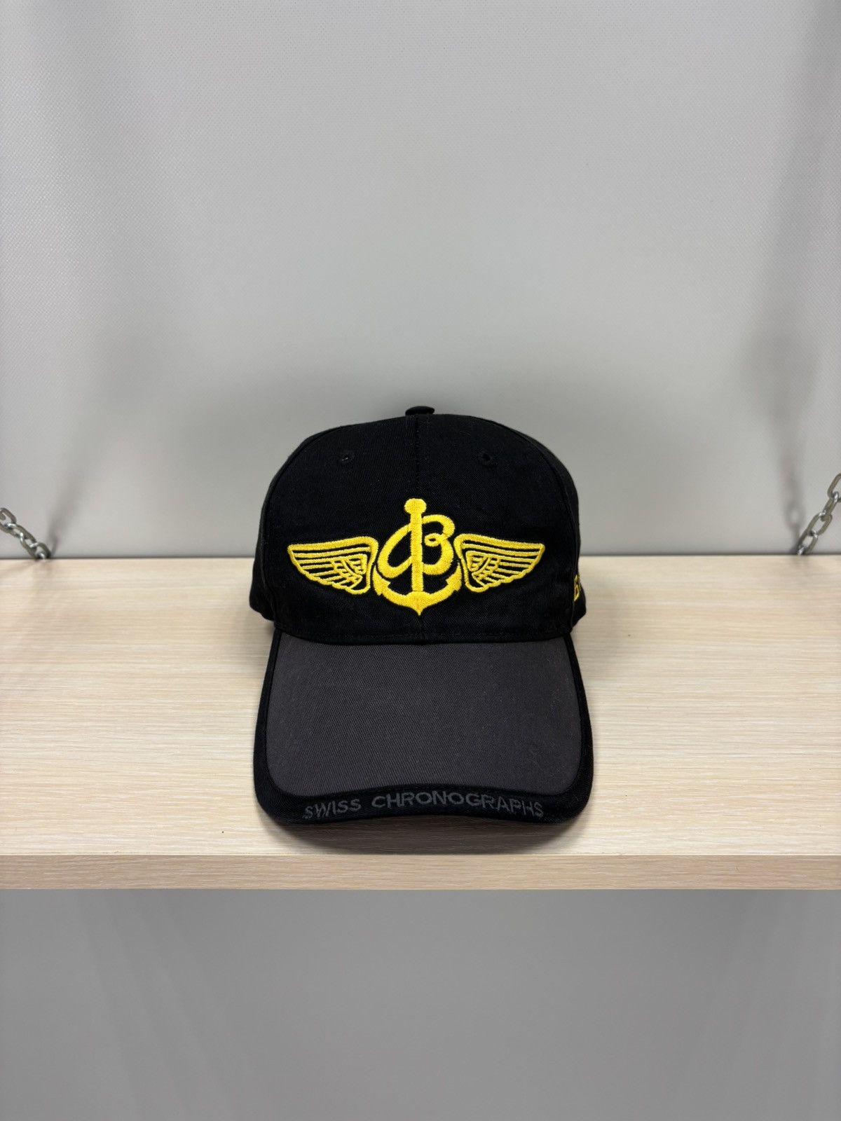 Breitling Mens cap Breitling Color Black/Gray Size ONE SIZE - 2 Thumbnail