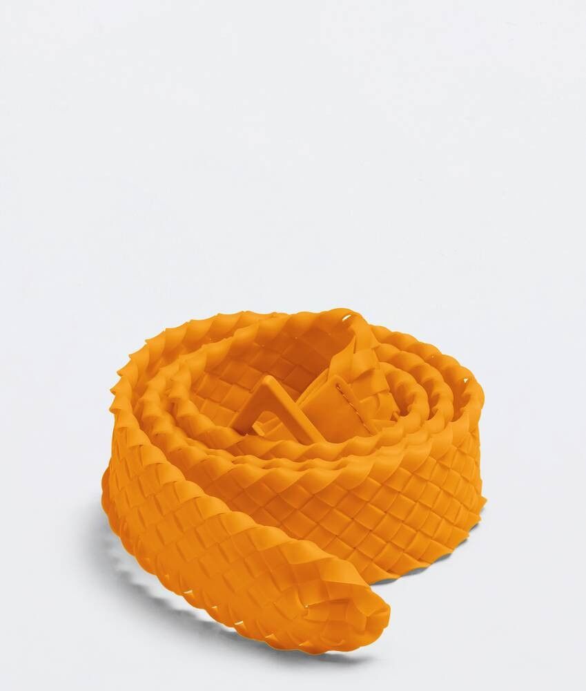 Bottega Veneta o1n1vont0425 Size: 90 / Triangle Belt in Orange Size 36 - 2 Thumbnail