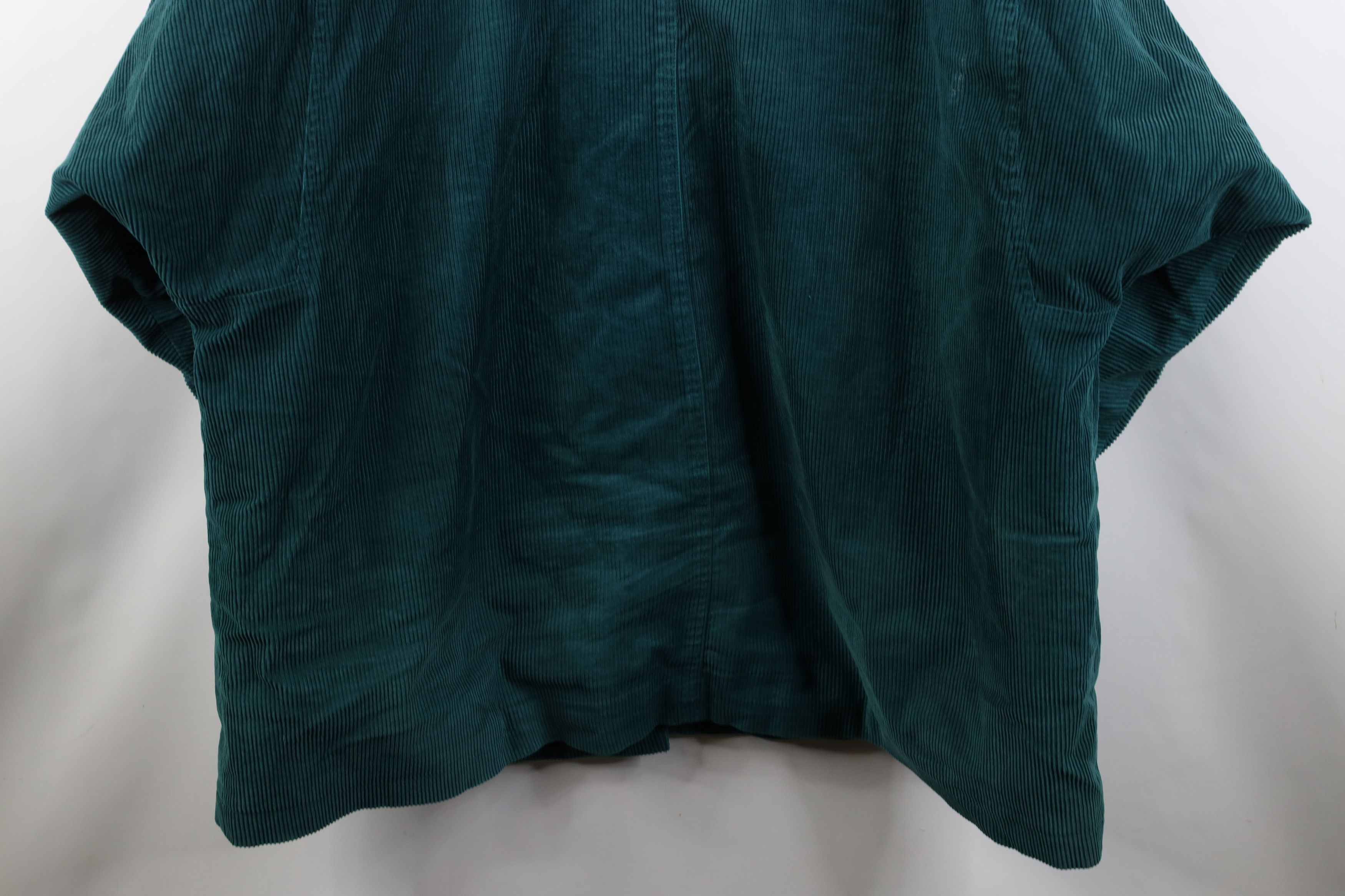 Vintage Vintage 80s 90s Streetwear Lined Hooded Corduroy Jacket Size L / US 10 / IT 46 - 16 Thumbnail